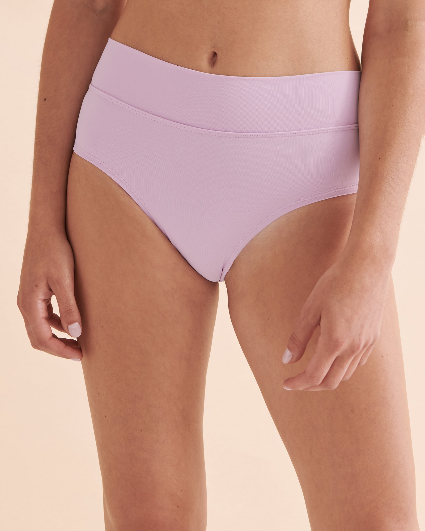 TROPIK High Waist Hipster Bikini Bottom Lilac 01300287 - View1
