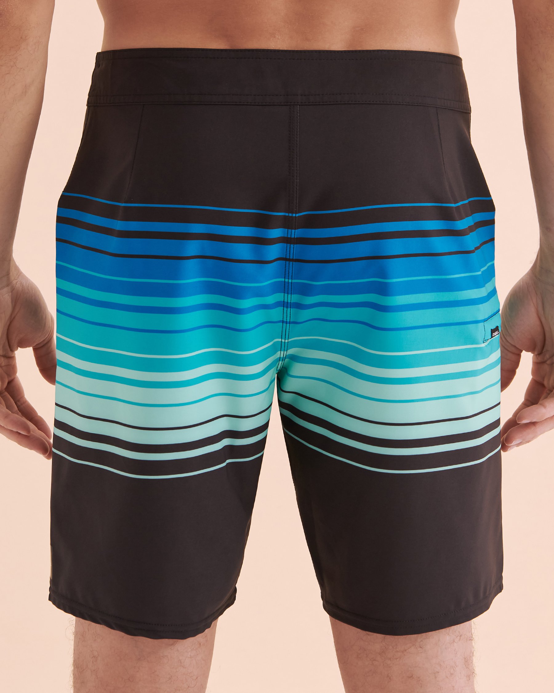 O'NEILL Hyperfreak Heat Stripe Boardshort Swimsuit Black SP4106009 - View3