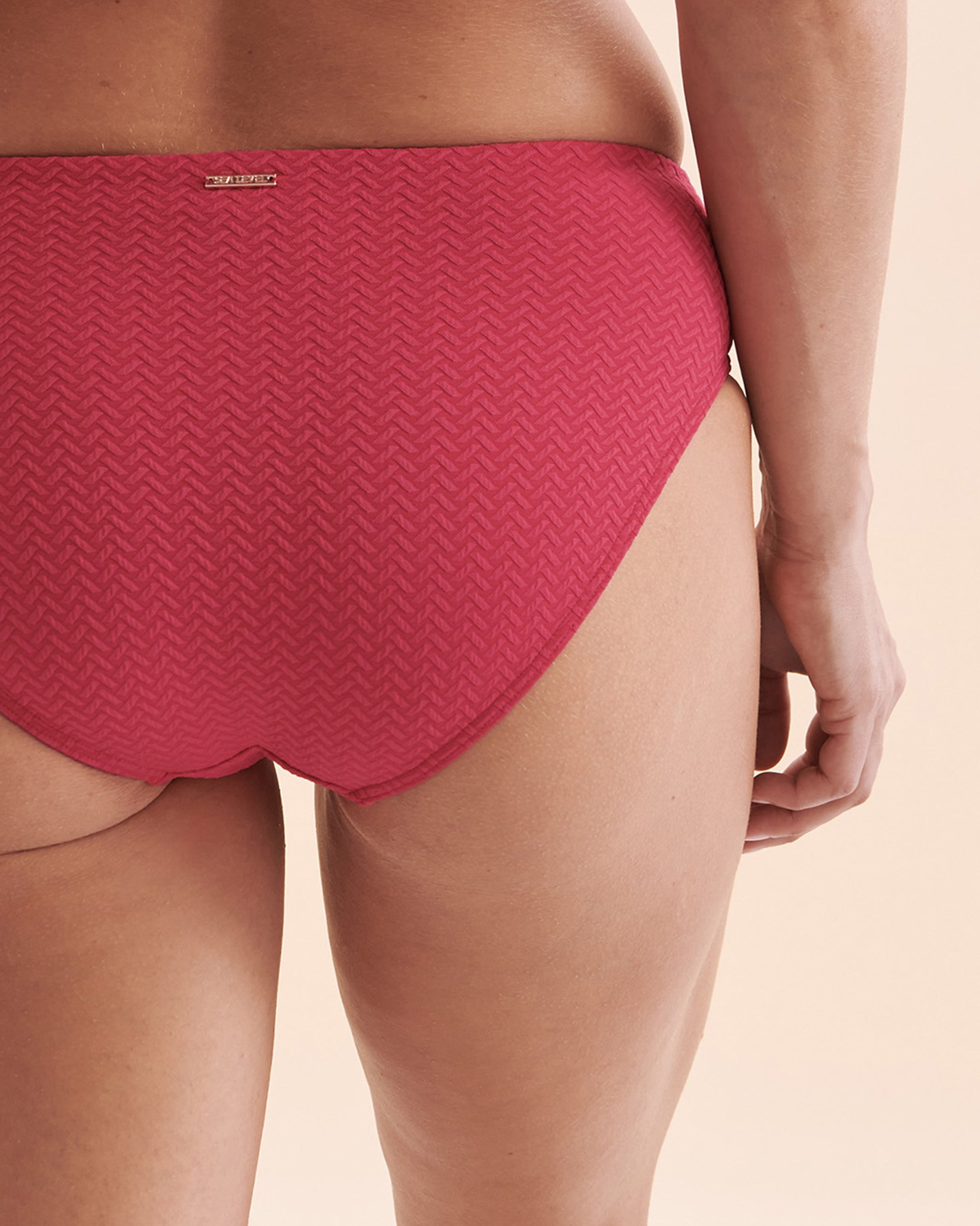 SEA LEVEL Mid Rise Bikini Bottom Raspberry SL4015NV - View2