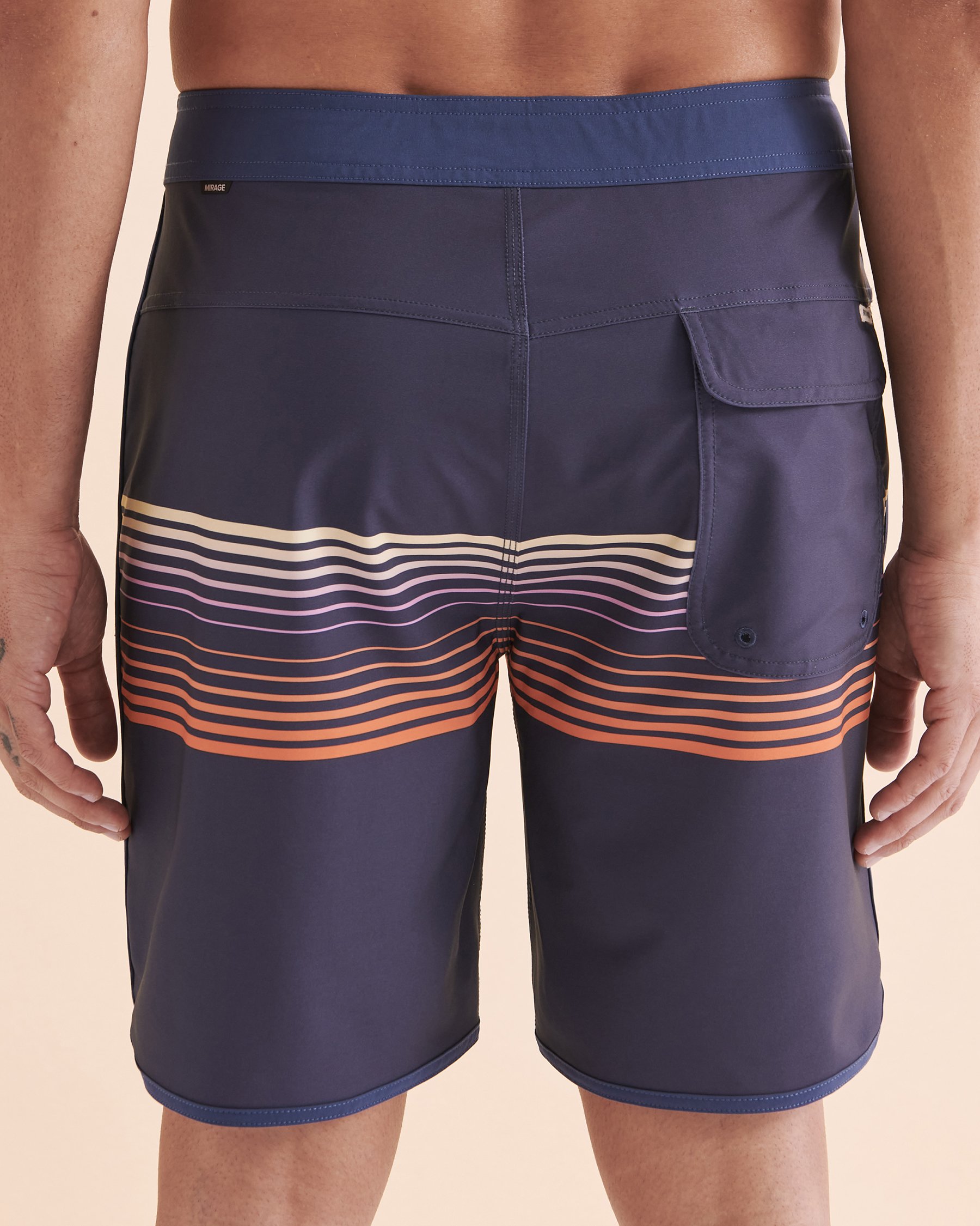 RIP CURL Mirage Surf Revival Boardshort Swimsuit Washed Navy 06PMBO - View2