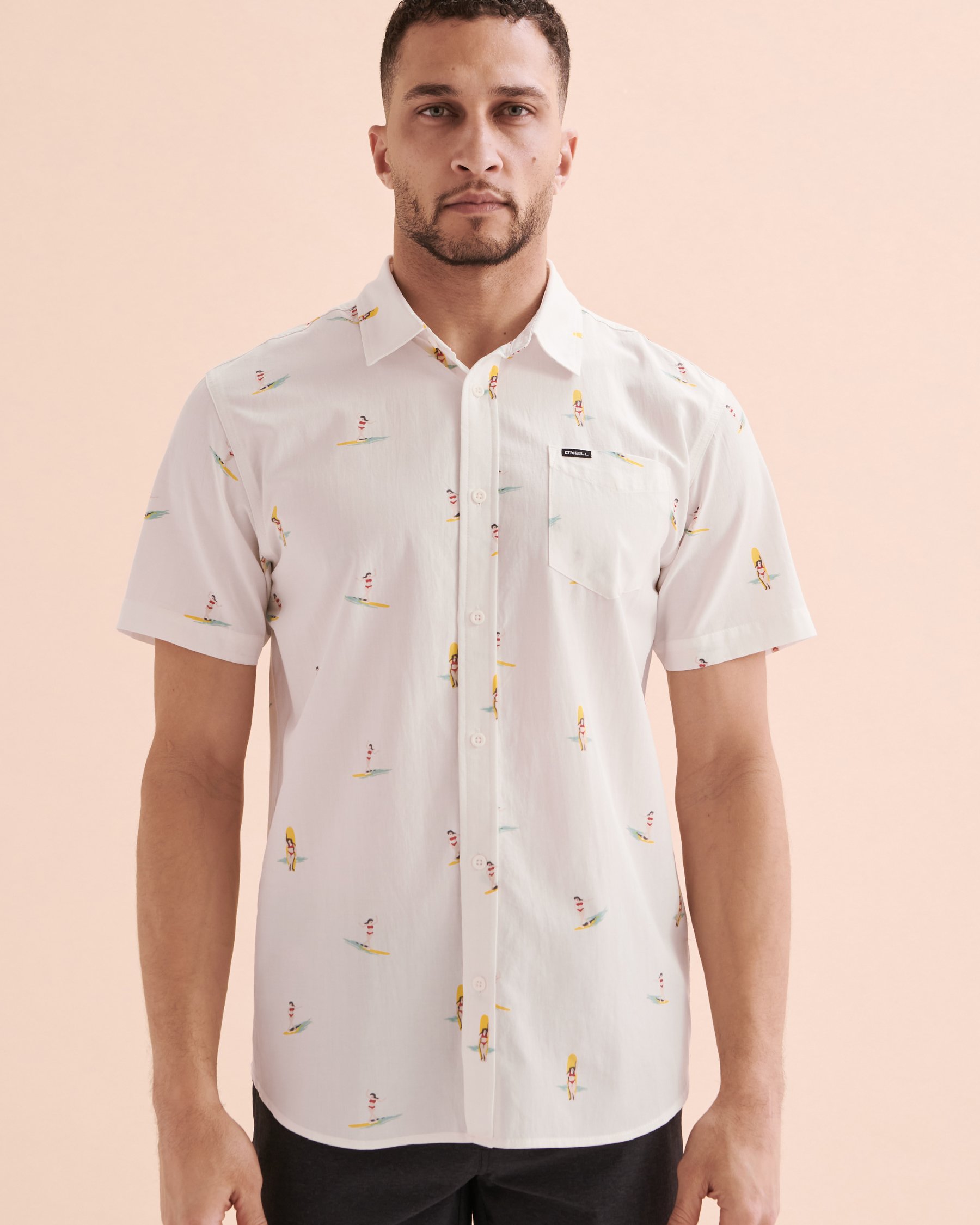 O'NEILL Oasis Eco Short Sleeve Shirt White SP4104103 - View4