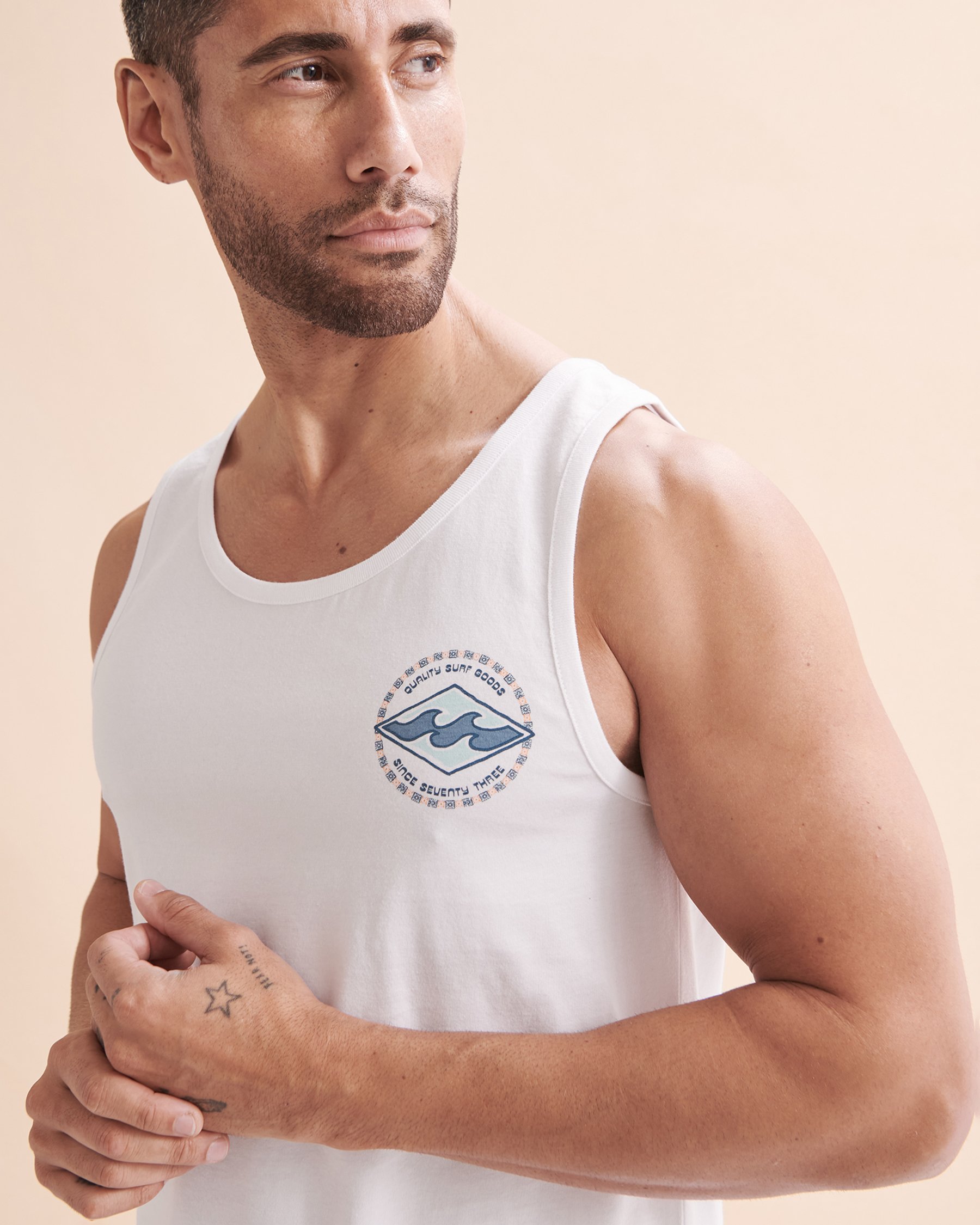 BILLABONG Rotor Diamond Tank Top White ABYZT02296 - View2