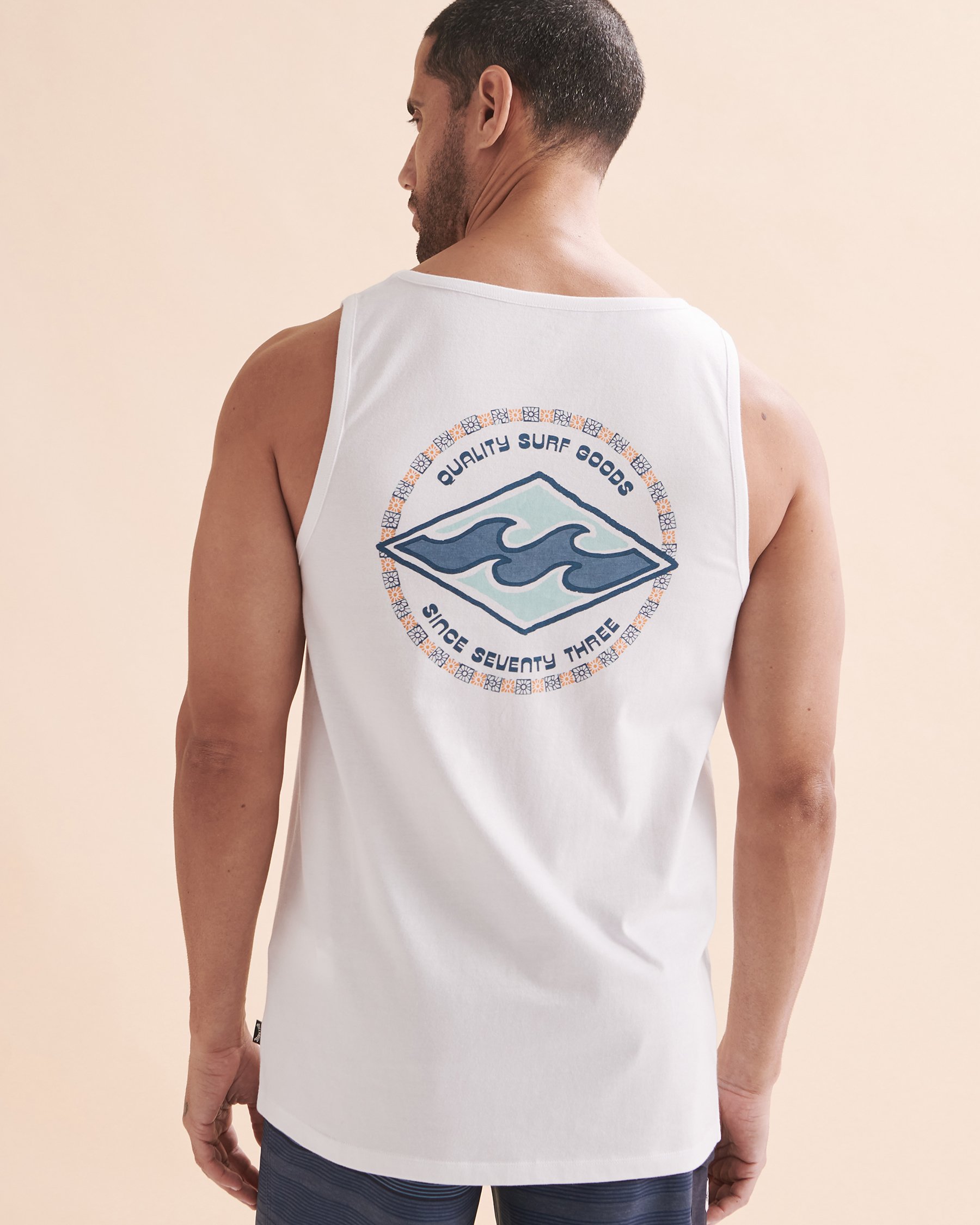 BILLABONG Rotor Diamond Tank Top White ABYZT02296 - View3