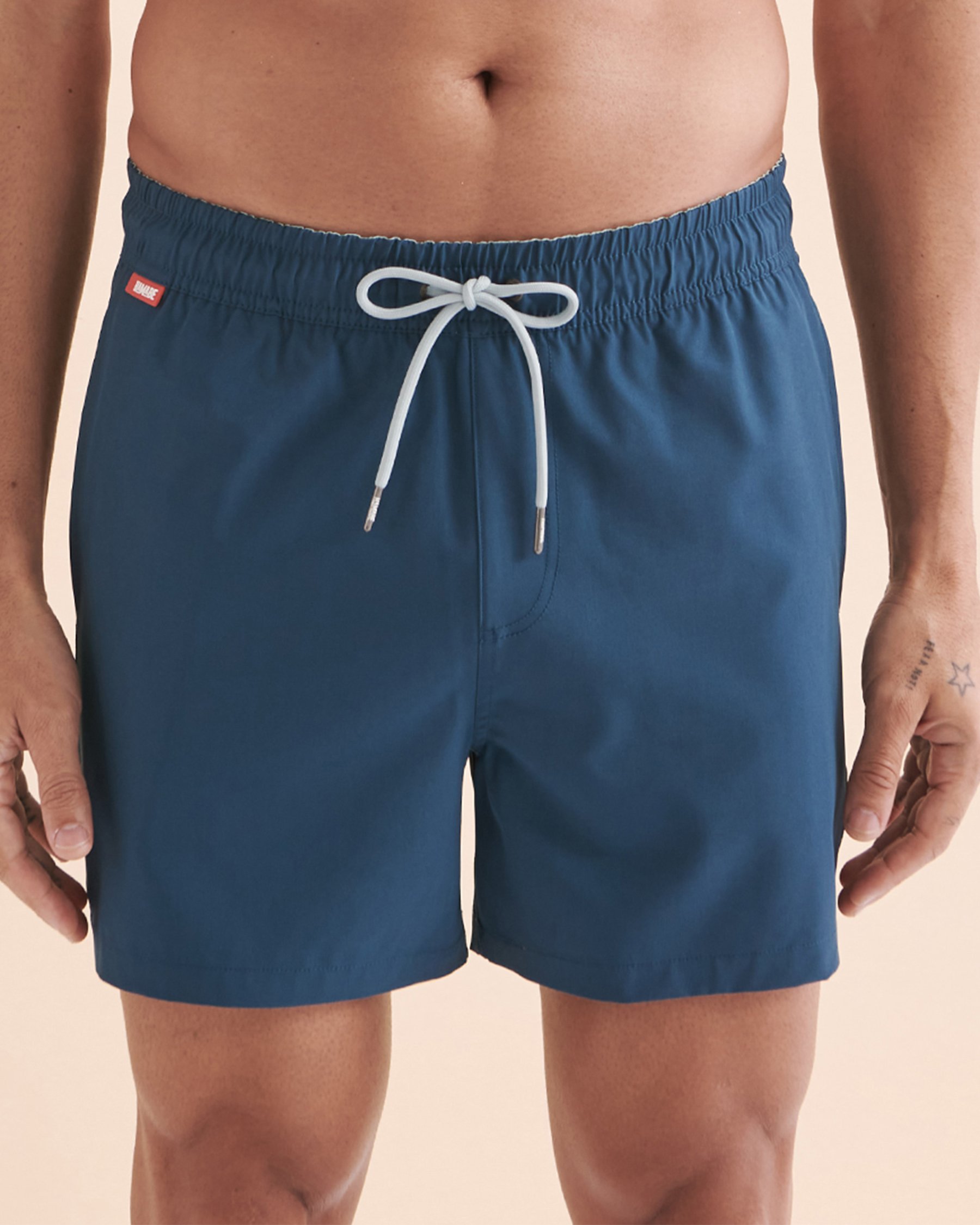 HAMABE Volley Swimsuit Dark Blue 03100026 - View4