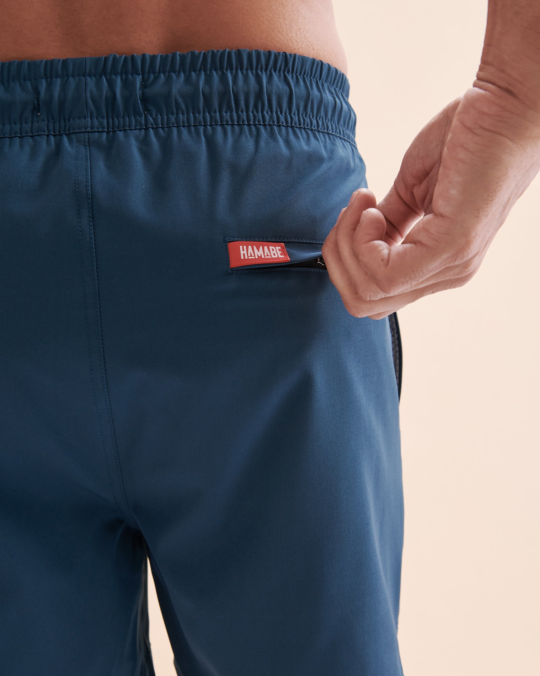 HAMABE Volley Swimsuit Dark Blue 03100026 - View5