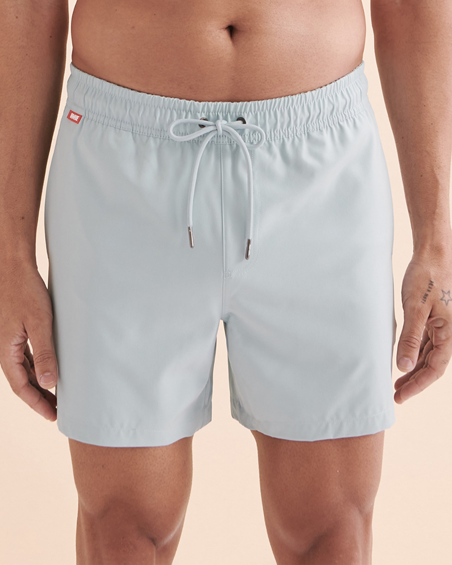 HAMABE Volley Swimsuit Pale Blue 03100025 - View1