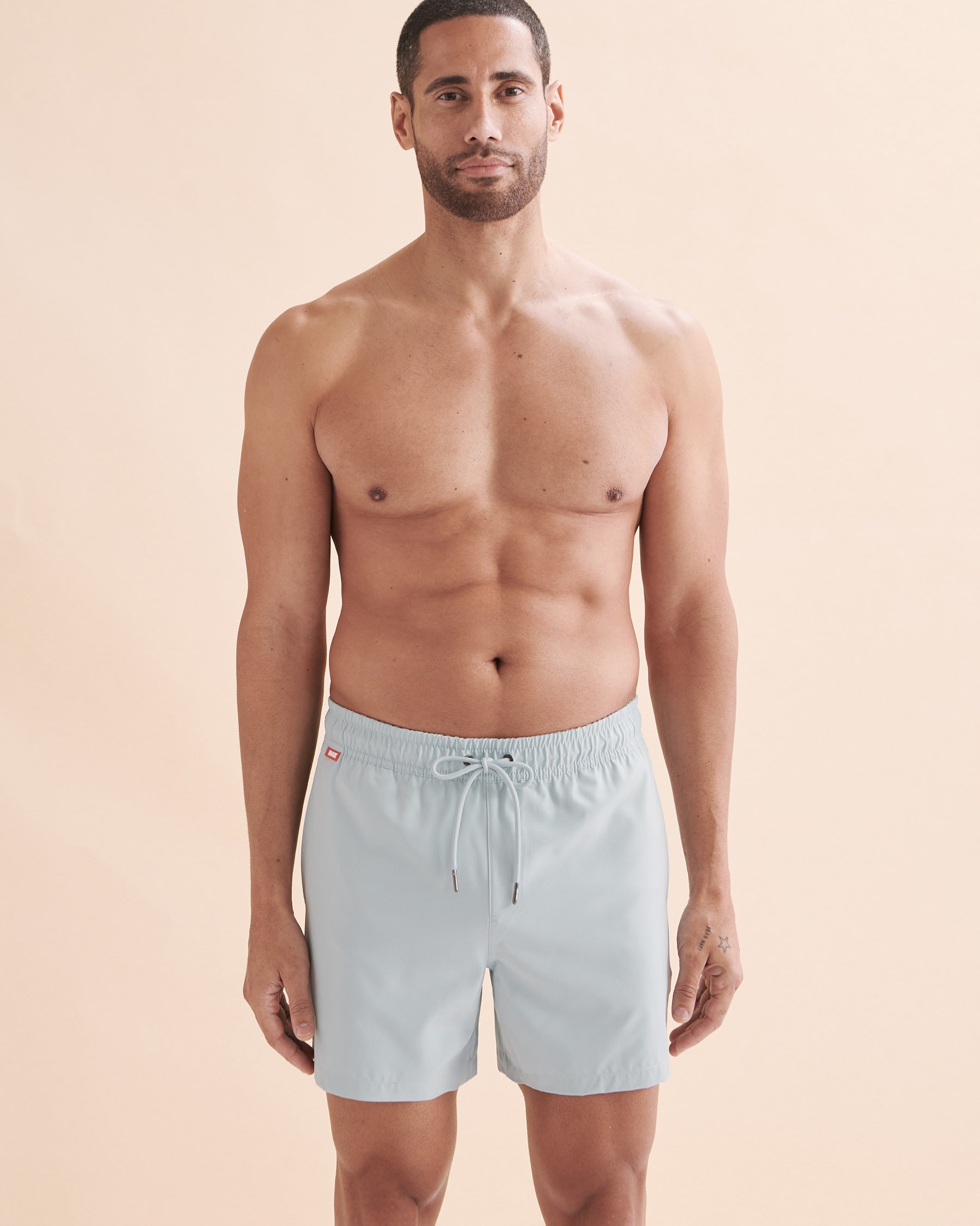 HAMABE Volley Swimsuit Pale Blue 03100025 - View6