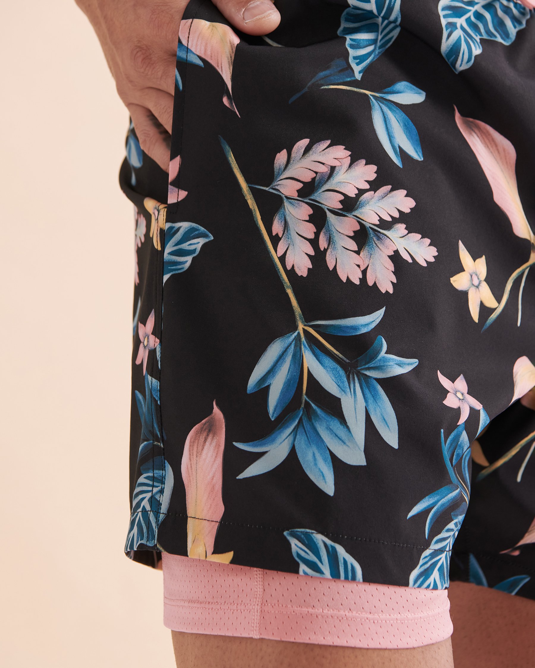 HAMABE Volley Swimsuit Tropical Summer 03100025 - View3