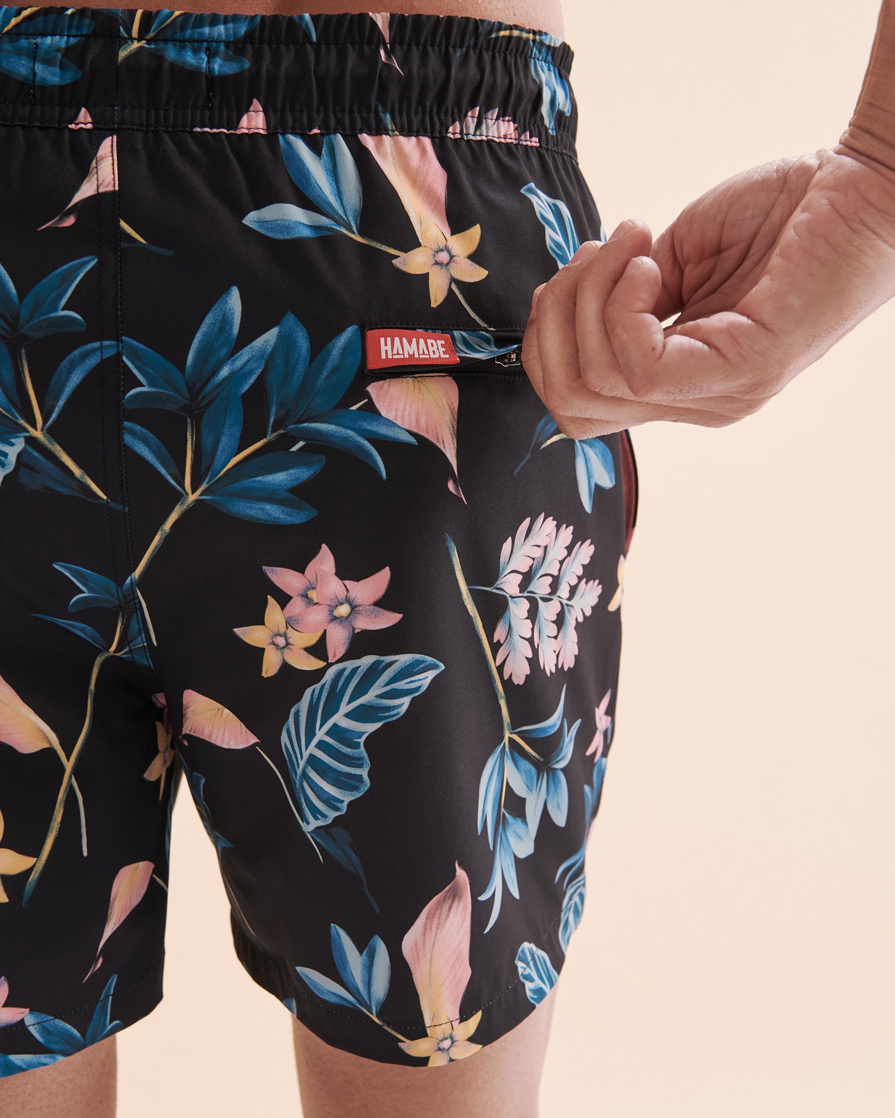 HAMABE Volley Swimsuit Tropical Summer 03100025 - View6