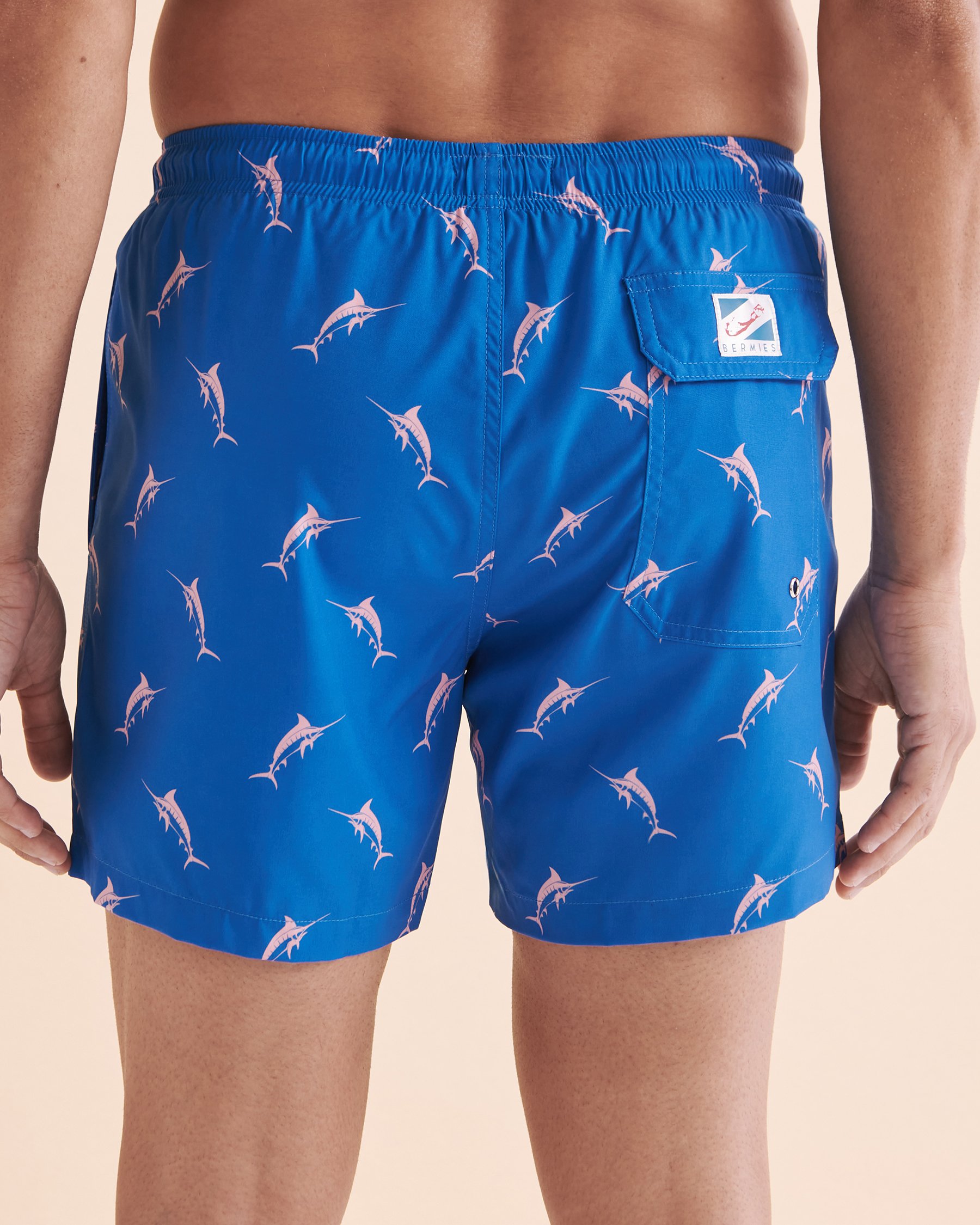 BERMIES Maillot volley Blue Marlin Bleu BLUE MARLIN - Voir8