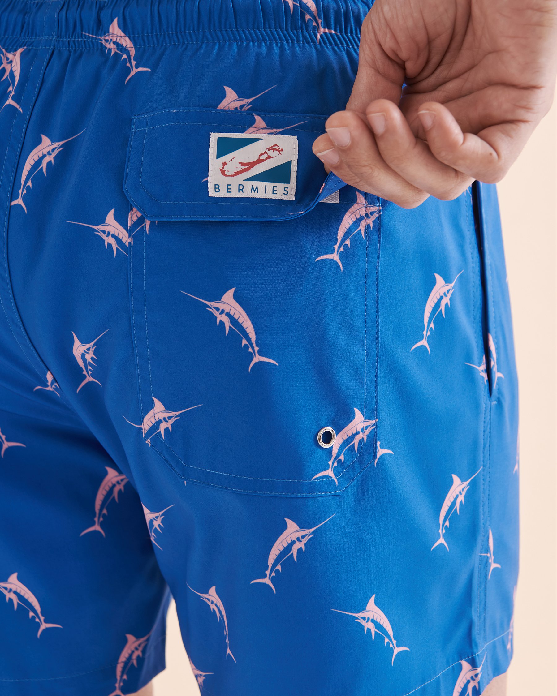 BERMIES Maillot volley Blue Marlin Bleu BLUE MARLIN - Voir11