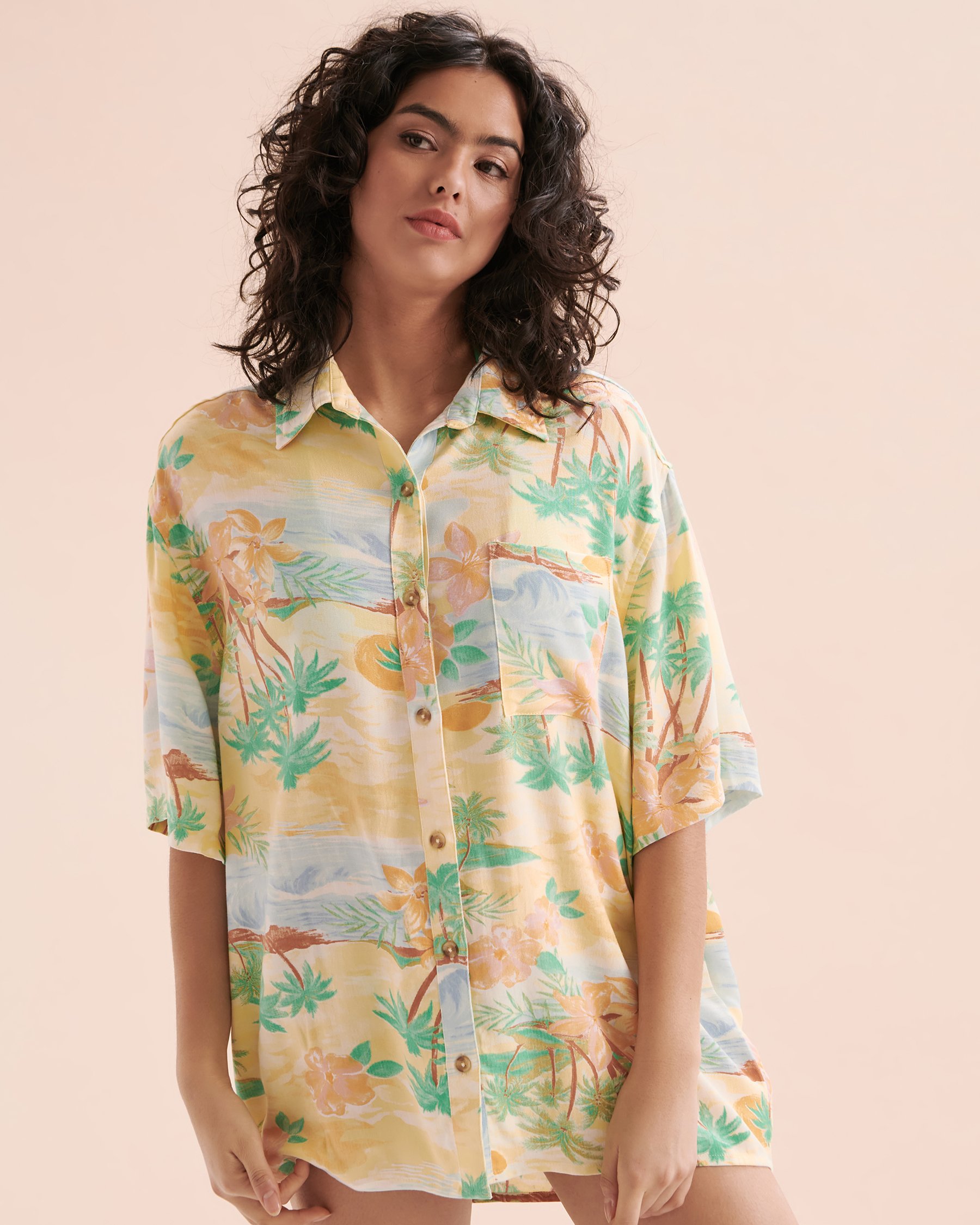 BILLABONG Chemise manches courtes On Vacation Tropiques ABJWT00455 - Voir4