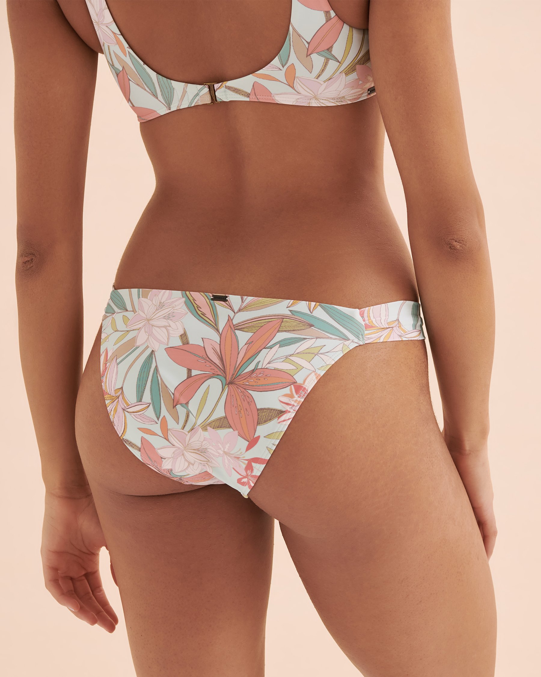 O'NEILL Dalia Floral Kee Bikini Bottom Light Tropical Flowers SP4474048B - View3
