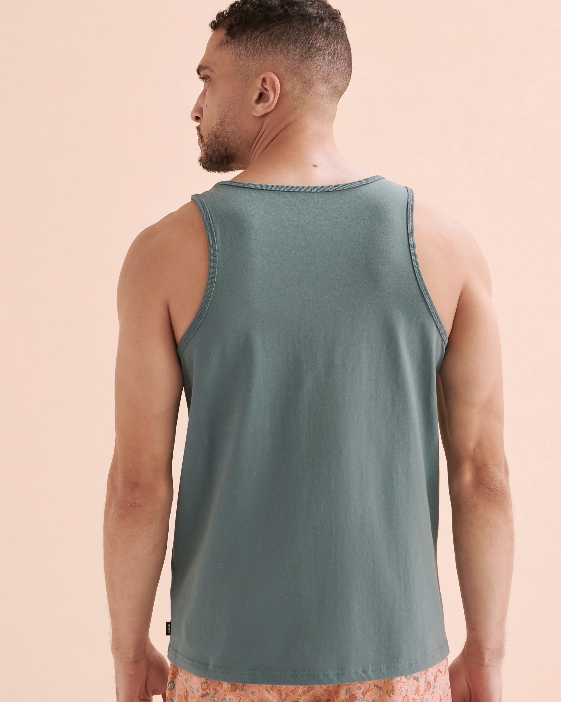 RIP CURL Icon Tank Top Grey Blue 0EMMTE - View2