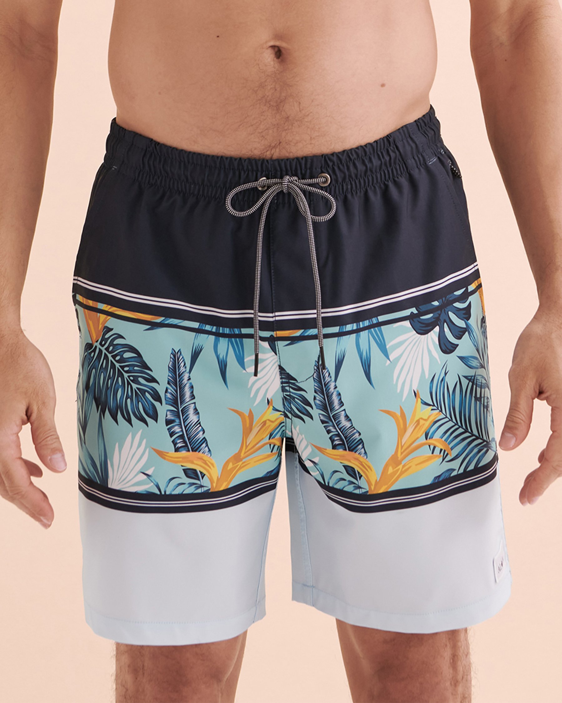 LUCKY ALOHA Maillot volley Waimea Bleu WMA1347 - Voir1