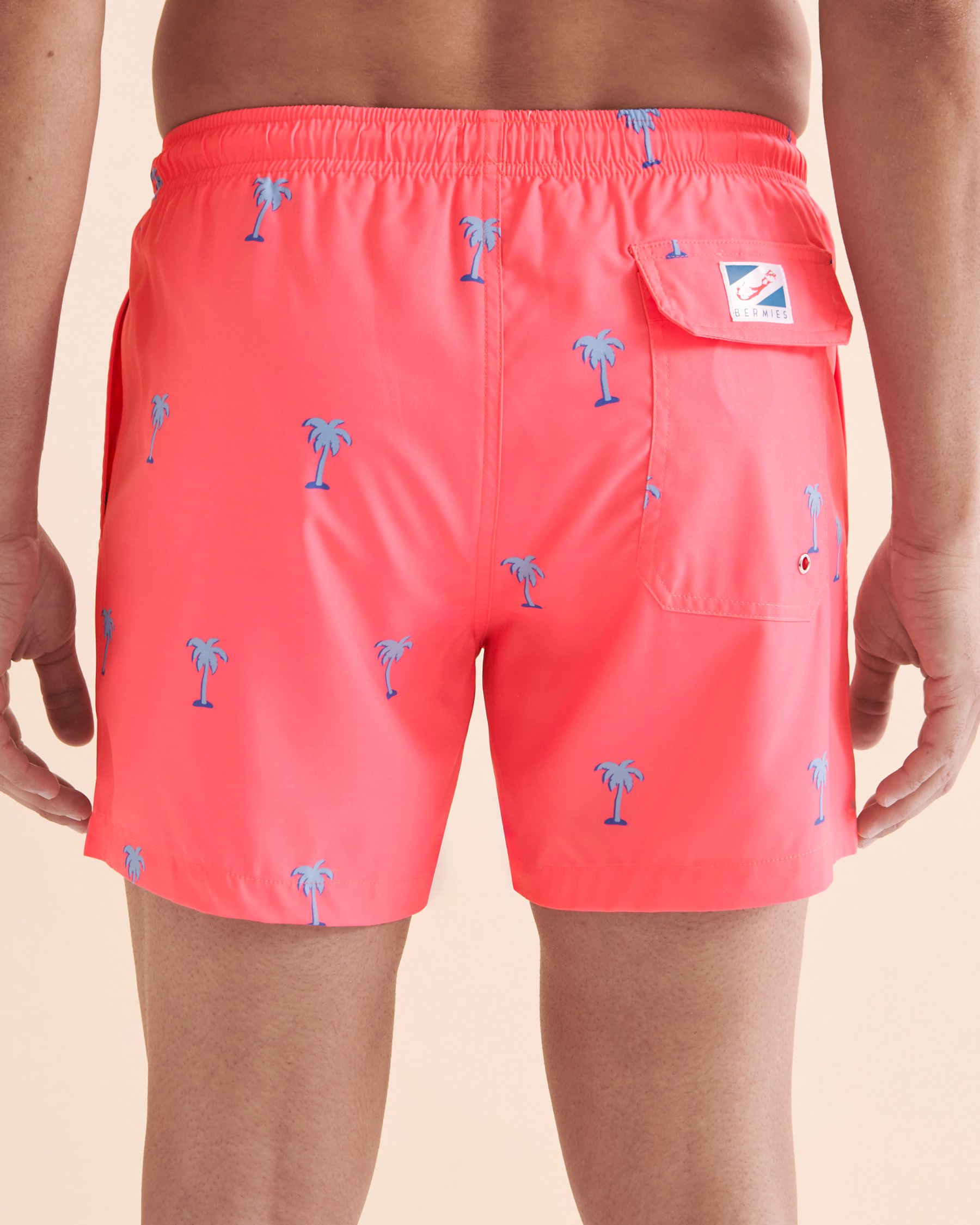 BERMIES Maillot volley Palmera Rose PALMERA - View8