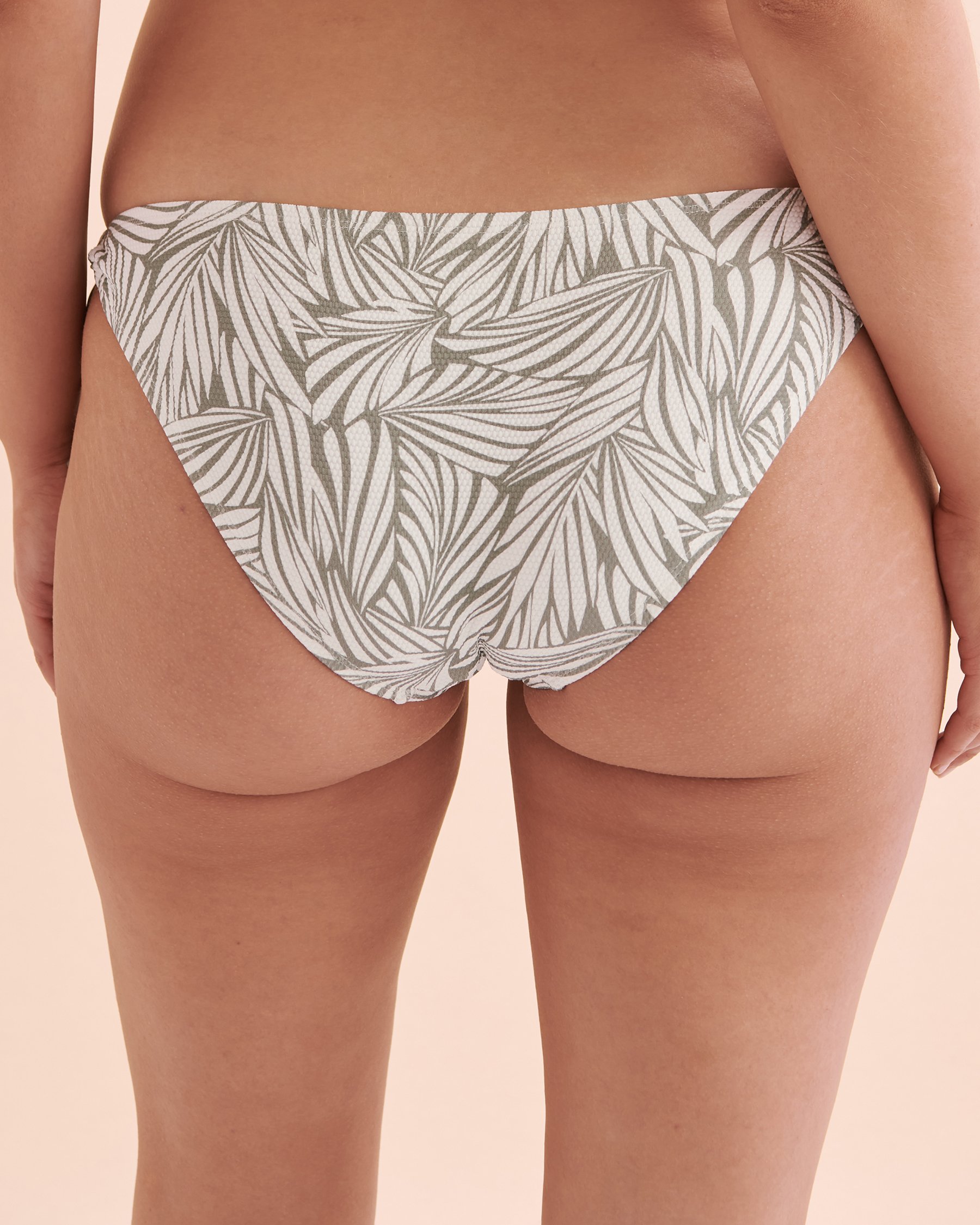 SKYE Biomes Juliana Side Tie Bikini Bottom Light Green Tropical SK751148 - View3