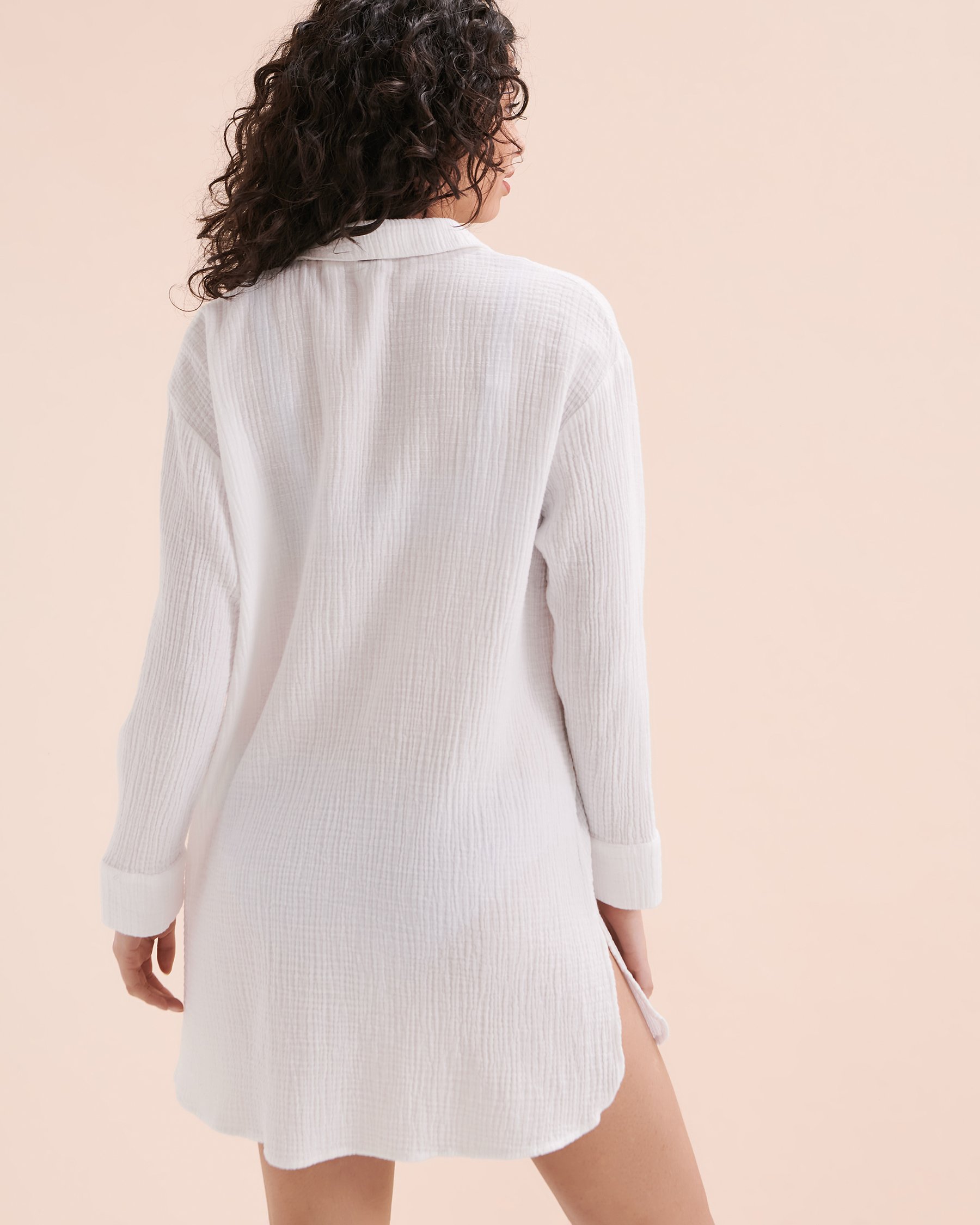 ROXY Robe chemise Summer Limonade Blanc éclatant ERJX603413 - View2