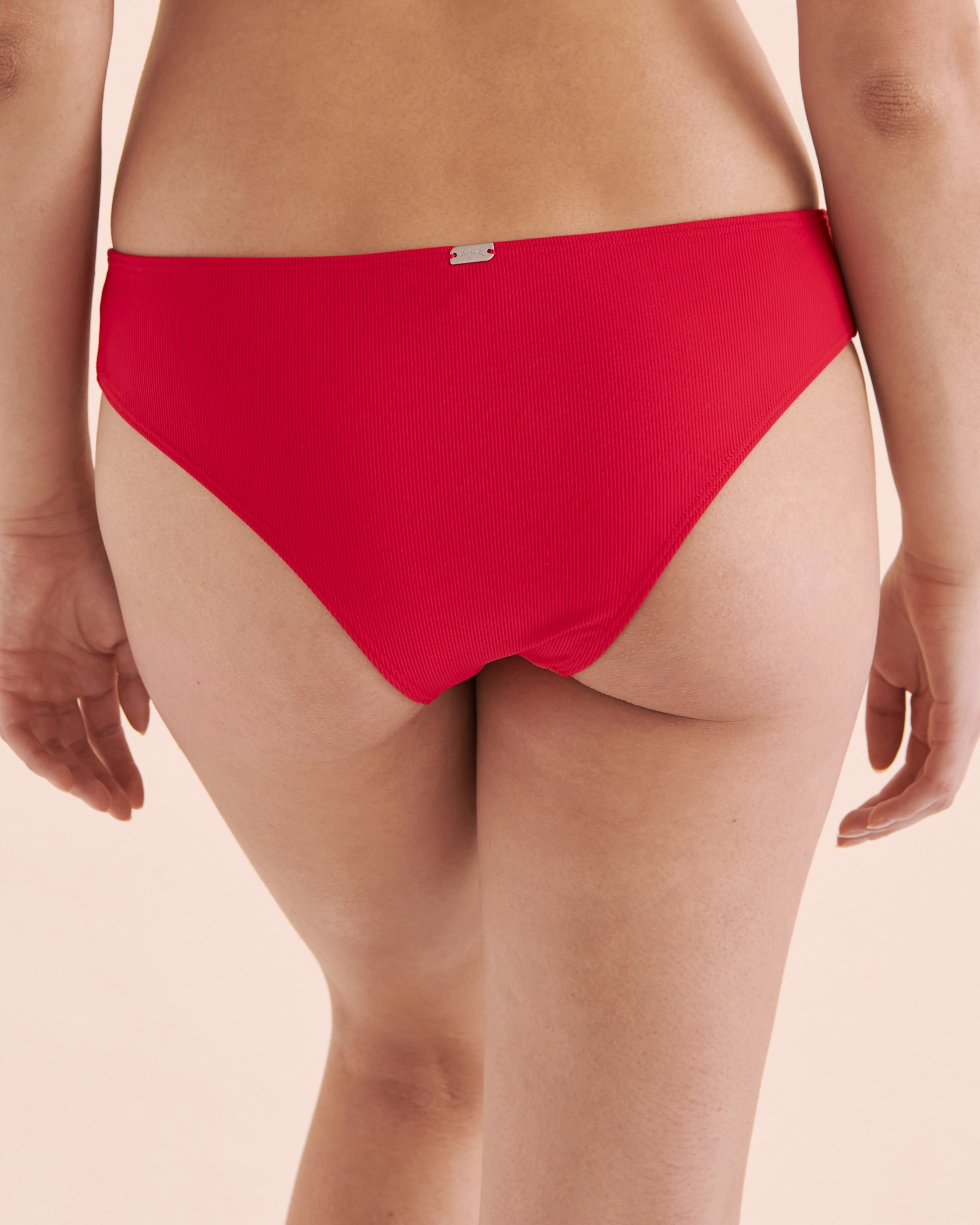 TROPIK Bright Red Cheeky Bikini Bottom Bright Red 01300303 - View2