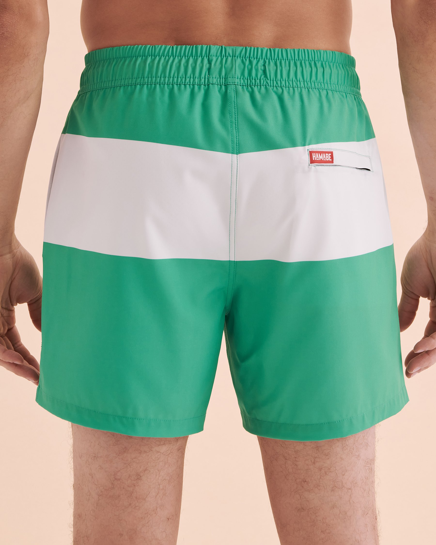 HAMABE Maillot volley Rayures blanches et vertes 03100028 - View6