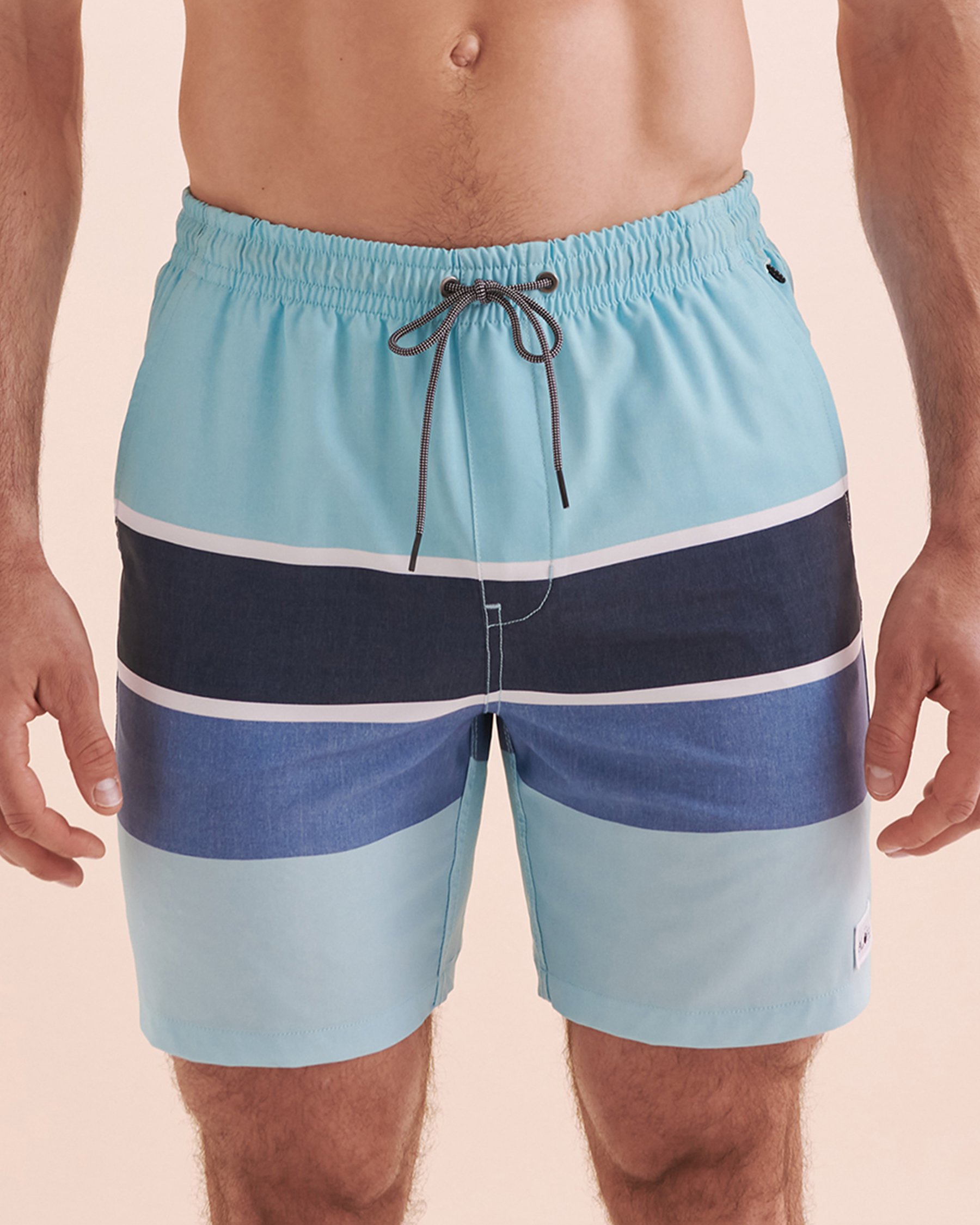 LUCKY ALOHA Maillot volley Apex Rayures bleues APX1567 - Voir1