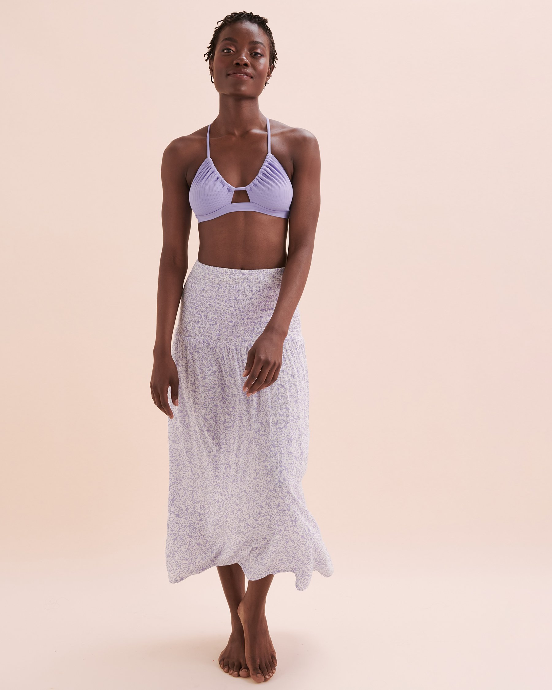 TROPIK Convertible Strapless Dress Ditsy Floral 02200061 - View7