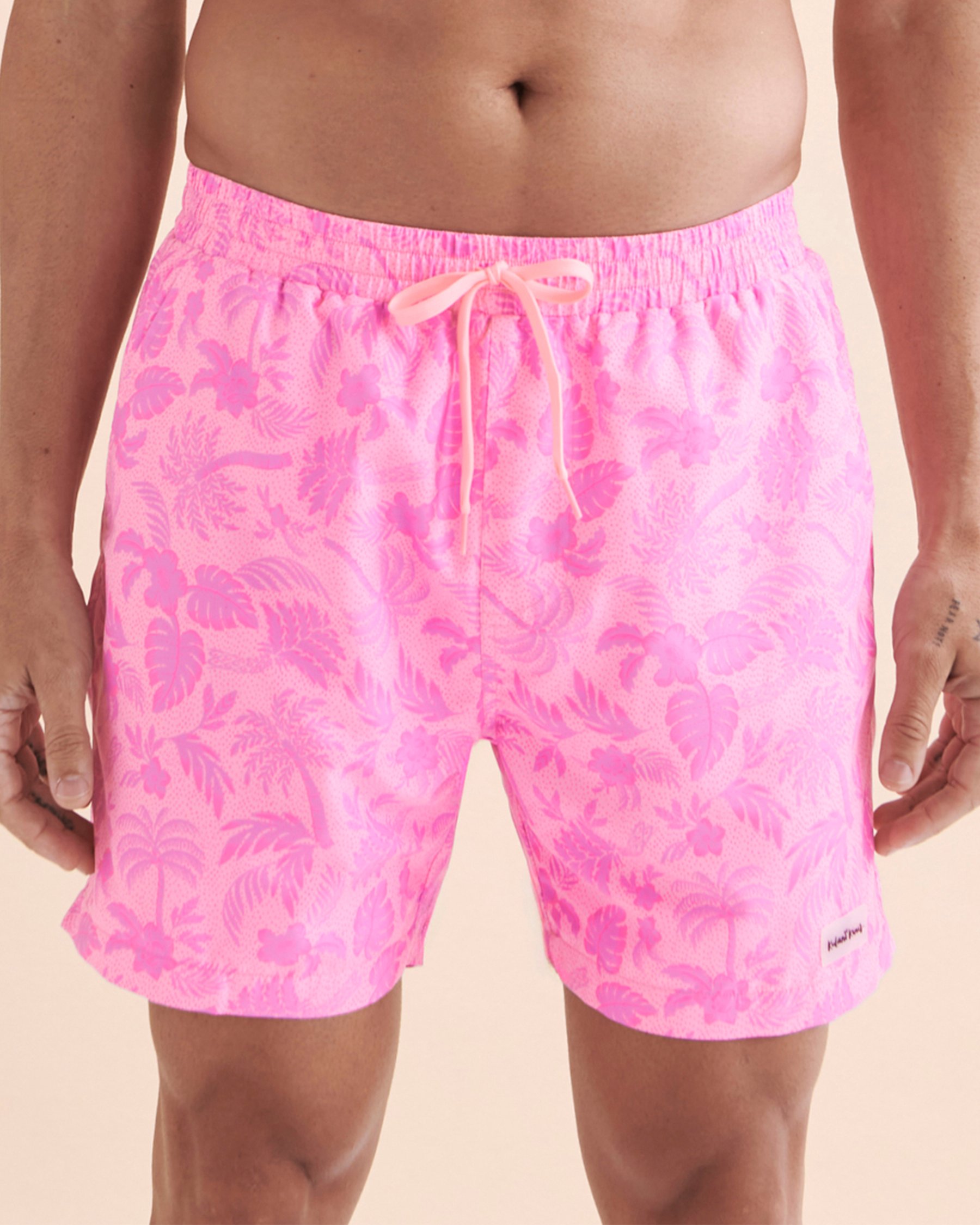 KULANI KINIS Fuchsia Fever Volley Swimsuit Fuchsia Fever TRUNK110FUFE - View5