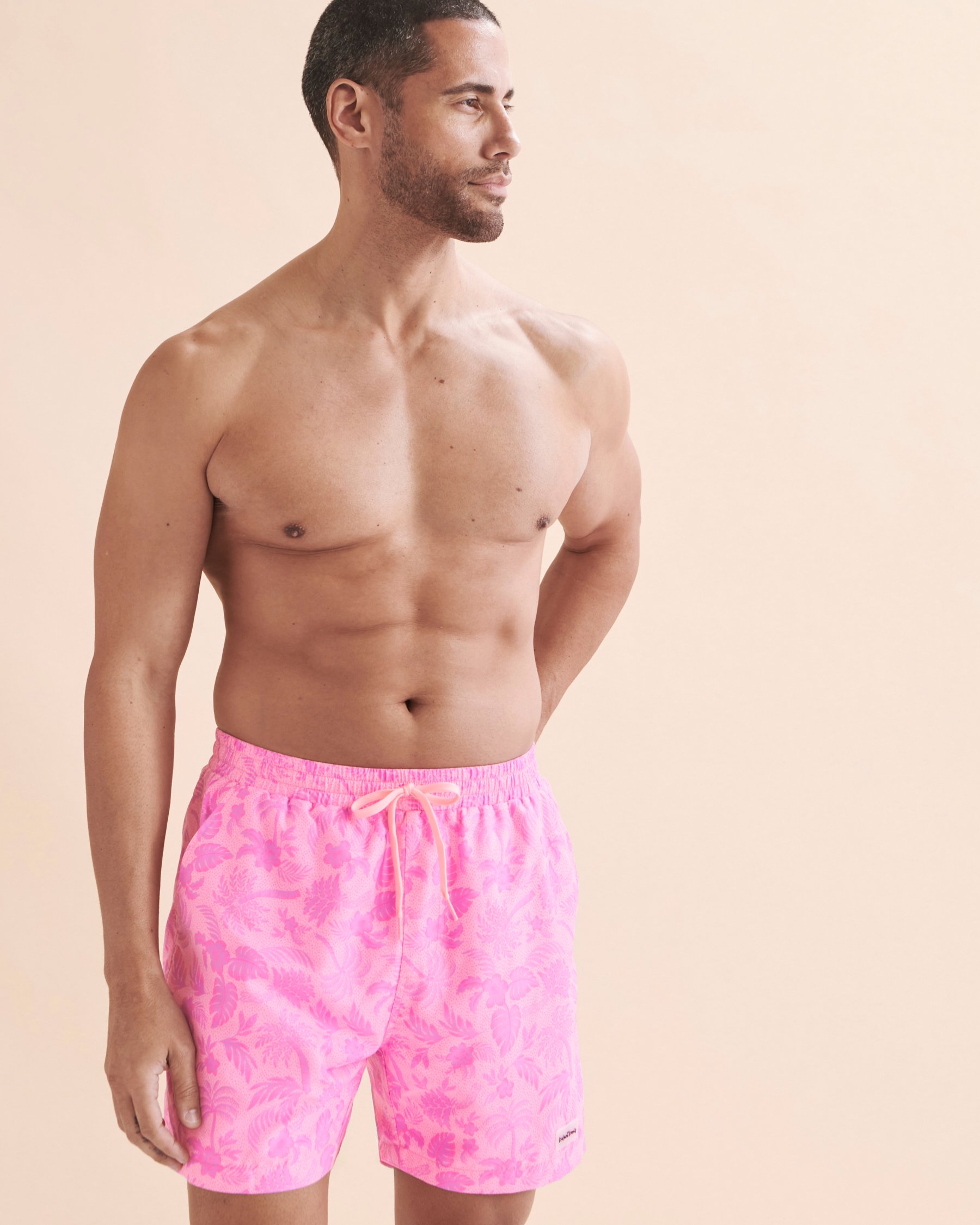 KULANI KINIS Fuchsia Fever Volley Swimsuit Fuchsia Fever TRUNK110FUFE - View7