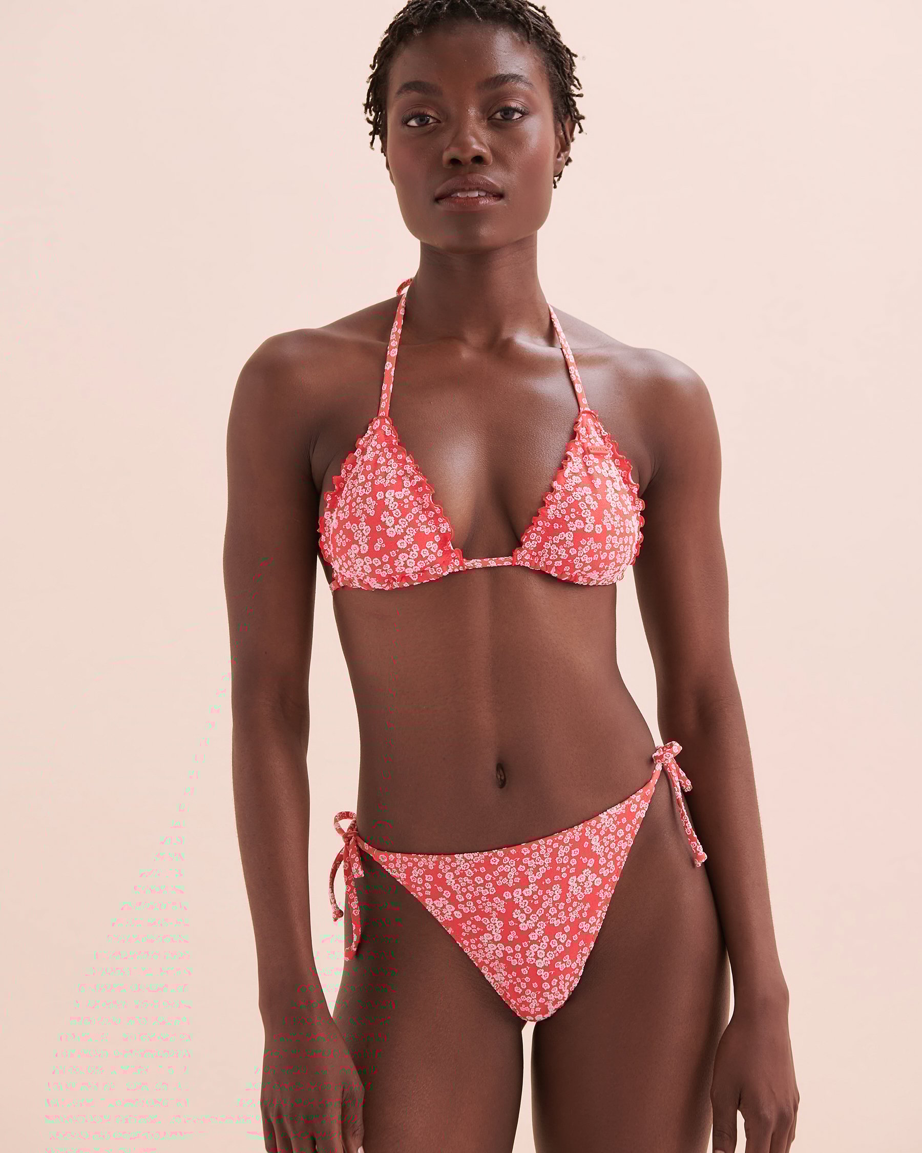 ROXY Margarita Mini Tiki Triangle Bikini Top Hibiscus Margarita ERJX305301 - View6