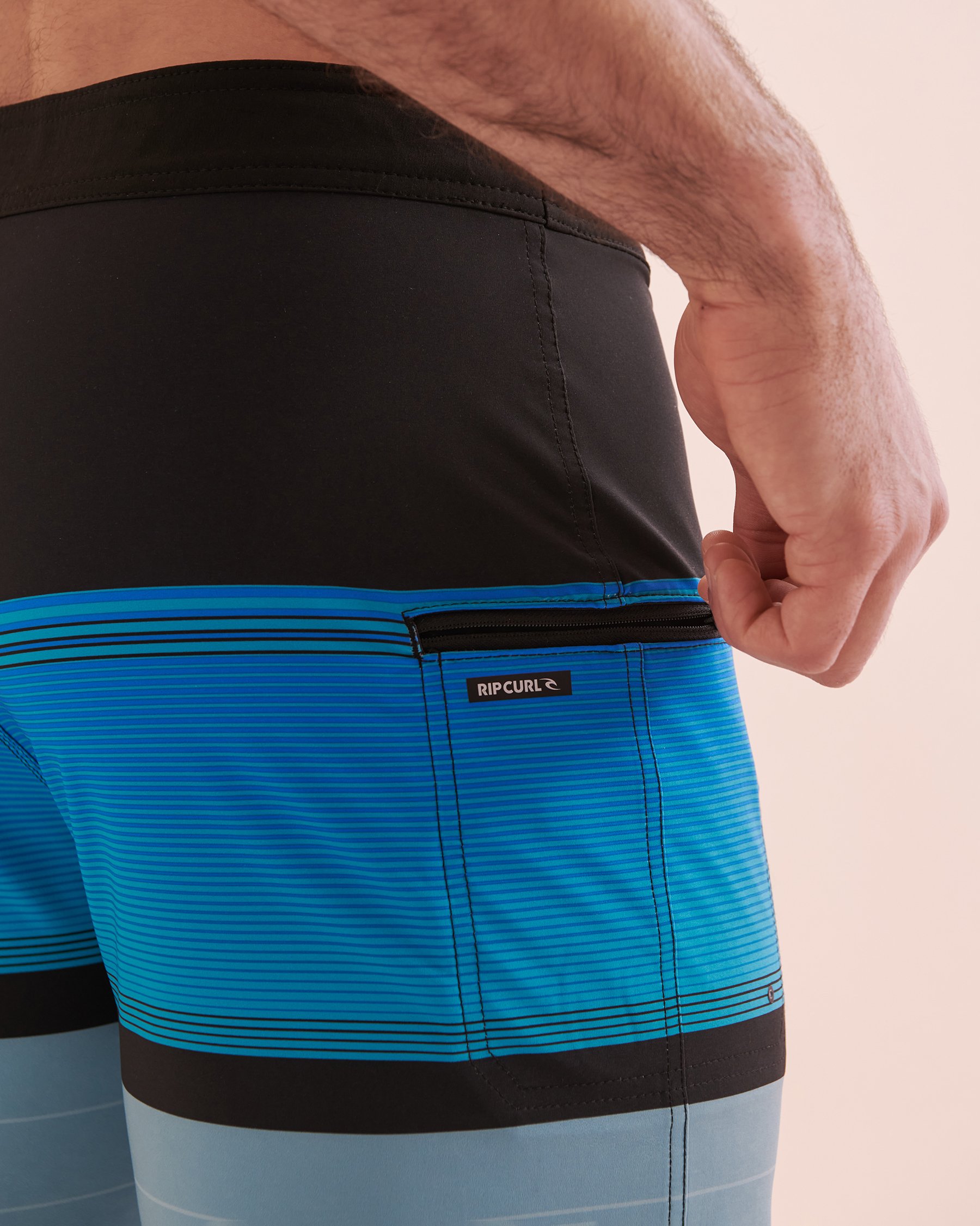 RIP CURL Mirage Daybreaker Boardshort Swimsuit Black and Blue 036MBO - View3