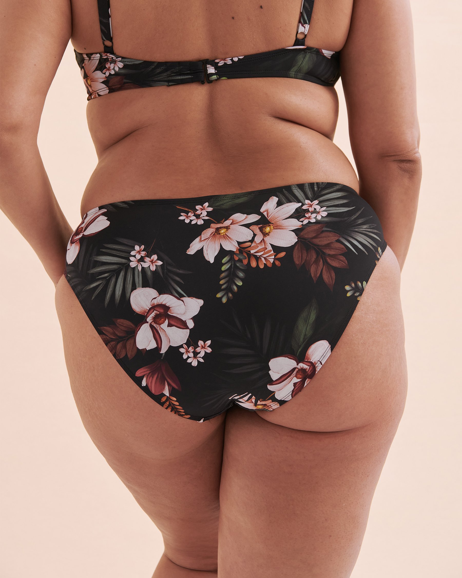 SKYE Bas de bikini taille mi-haute Summer Joy Floral noir SK769138 - View6