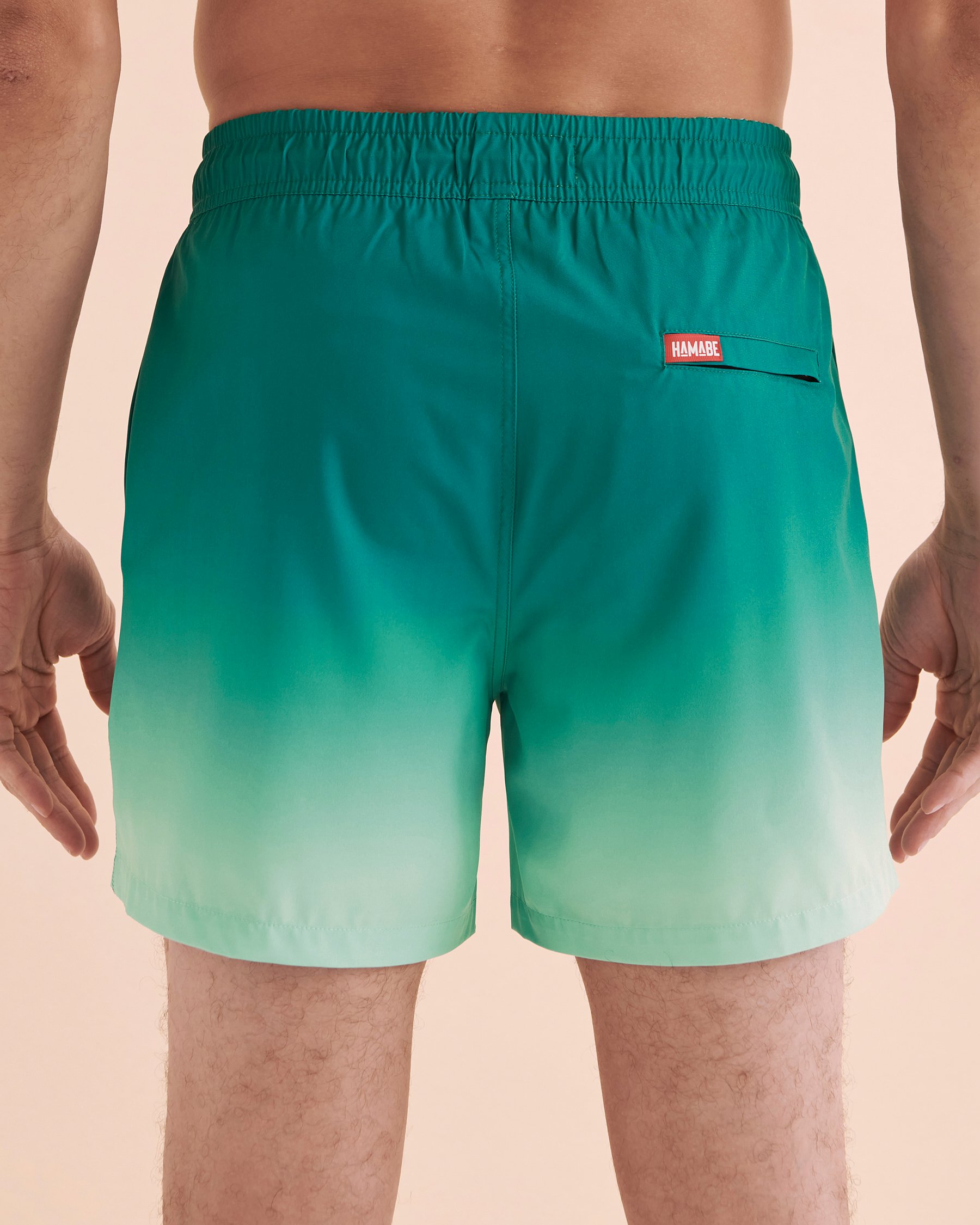 HAMABE Volley Swimsuit Ombre Blue 03100031 - View6