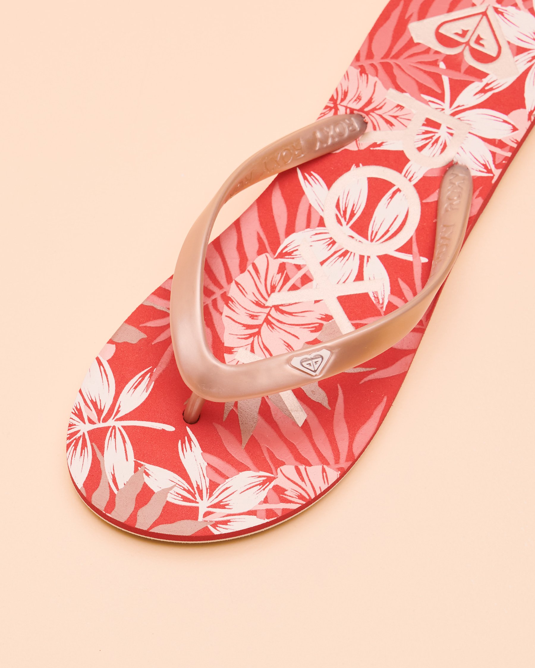 ROXY TAHITI VII Sandals Red print ARJL100869 - View3