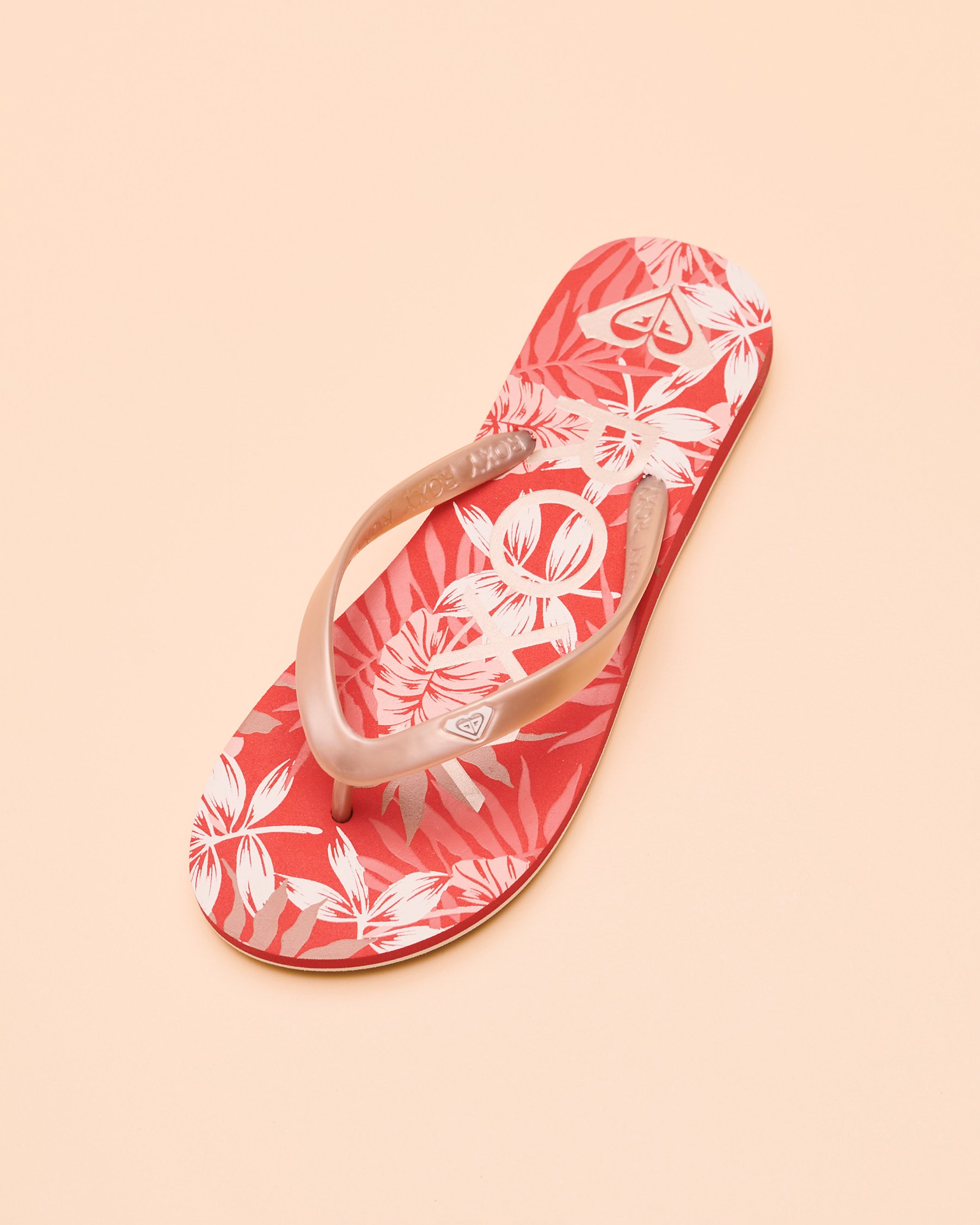 ROXY TAHITI VII Sandals Red print ARJL100869 - View4