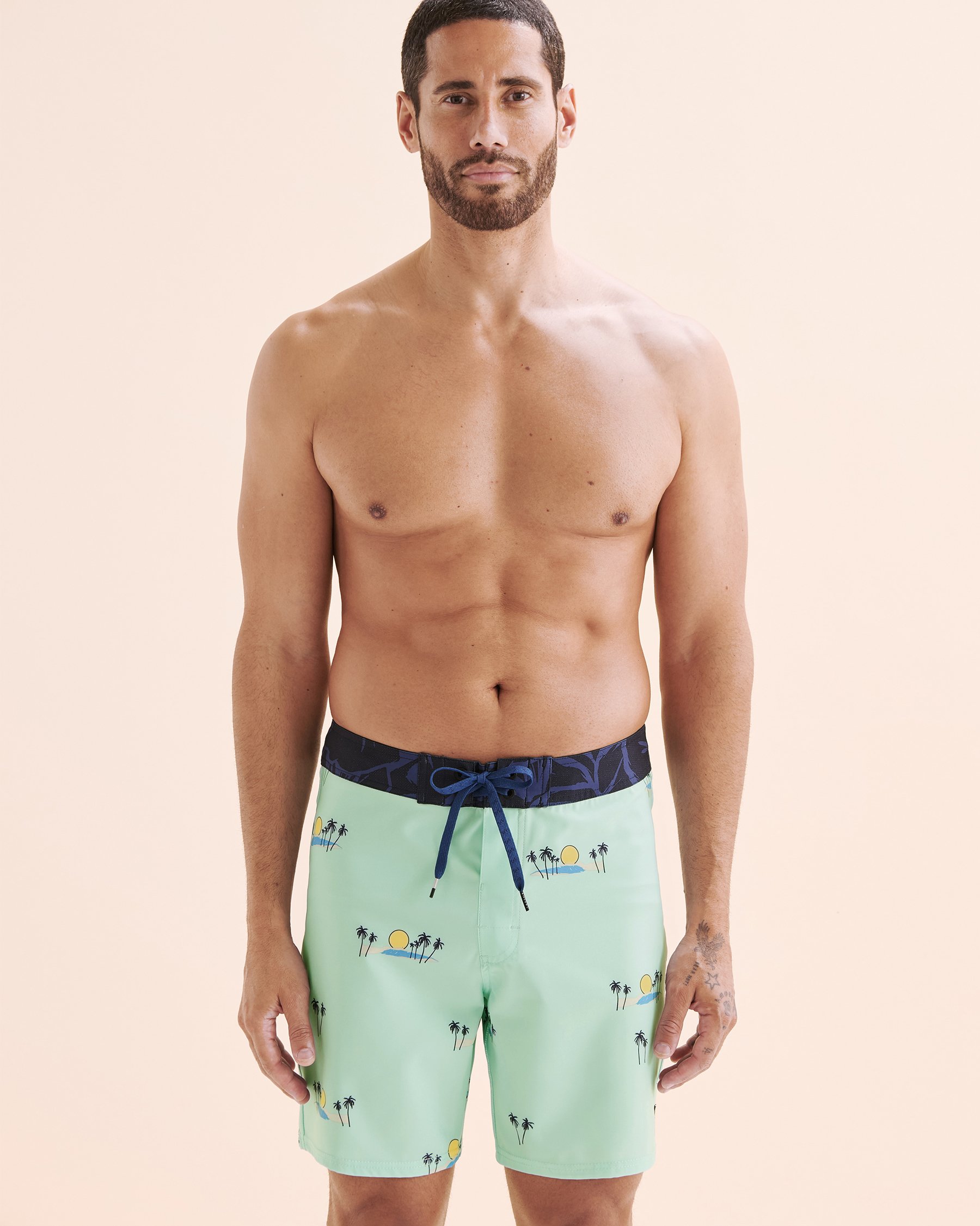 RIP CURL AOTS Mirage Cody Welsh Boardshort Swimsuit Aqua Blue 0BKMBO - View5