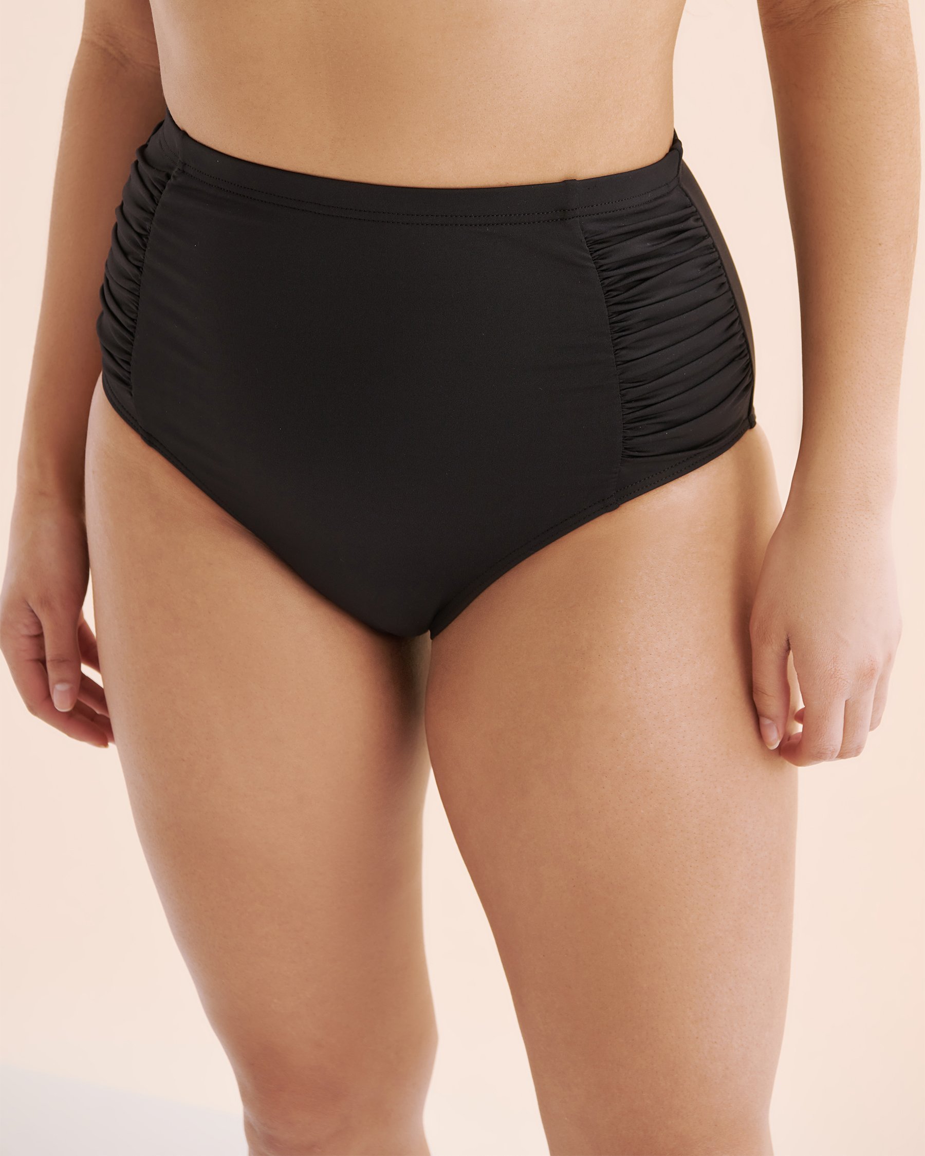 ARTESANDS Hues Botticelli High Waist Bikini Bottom Black AT4705P - View1