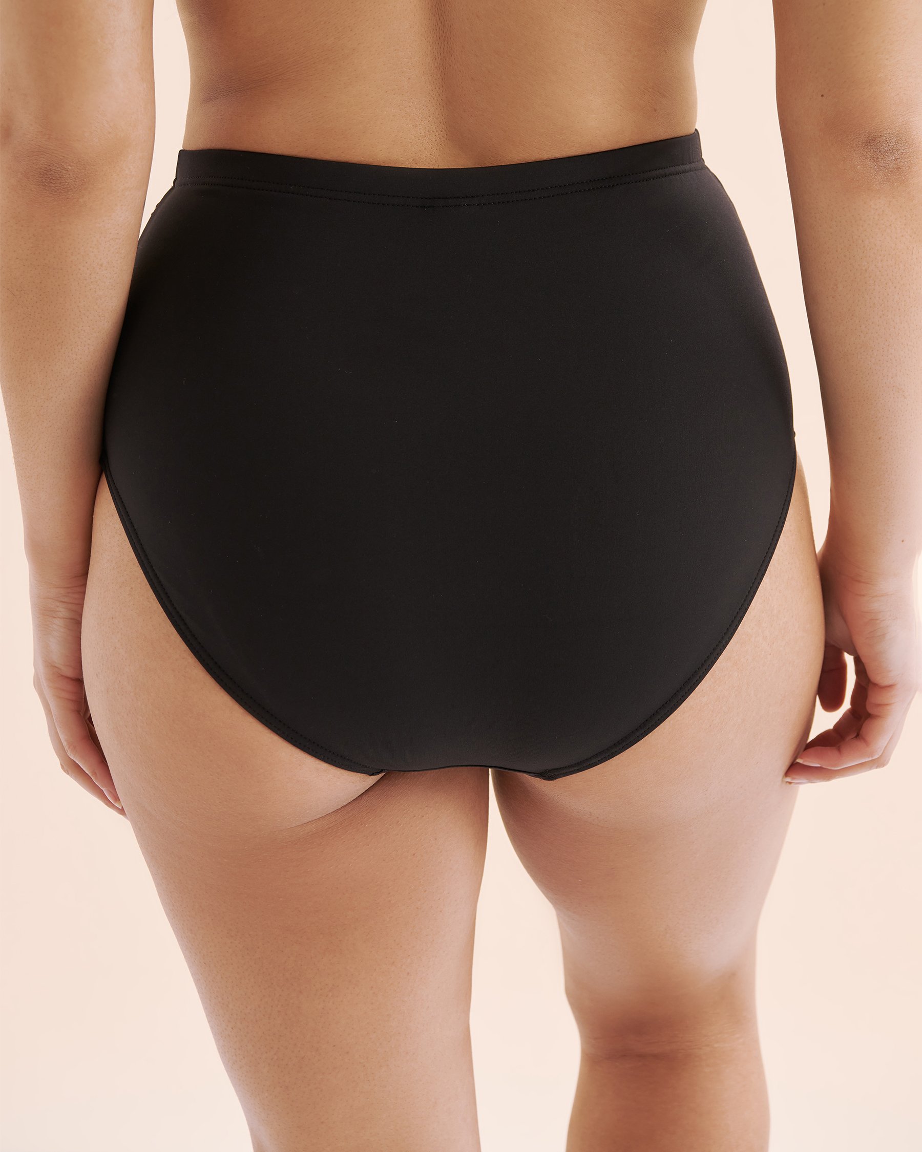 ARTESANDS Hues Botticelli High Waist Bikini Bottom Black AT4705P - View2