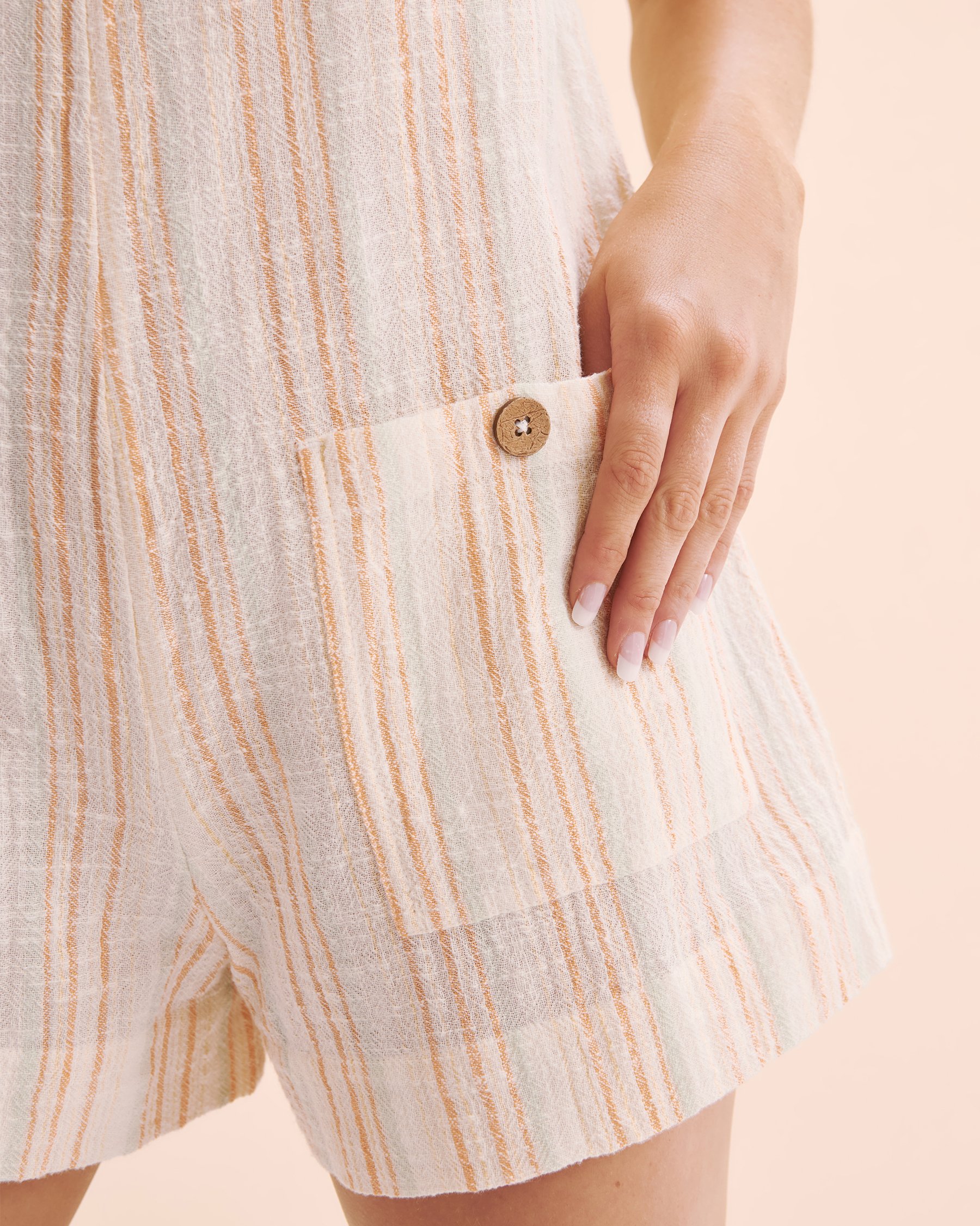 RIP CURL Combinaison rayée Classic Surf Beige 00EWRO - View3