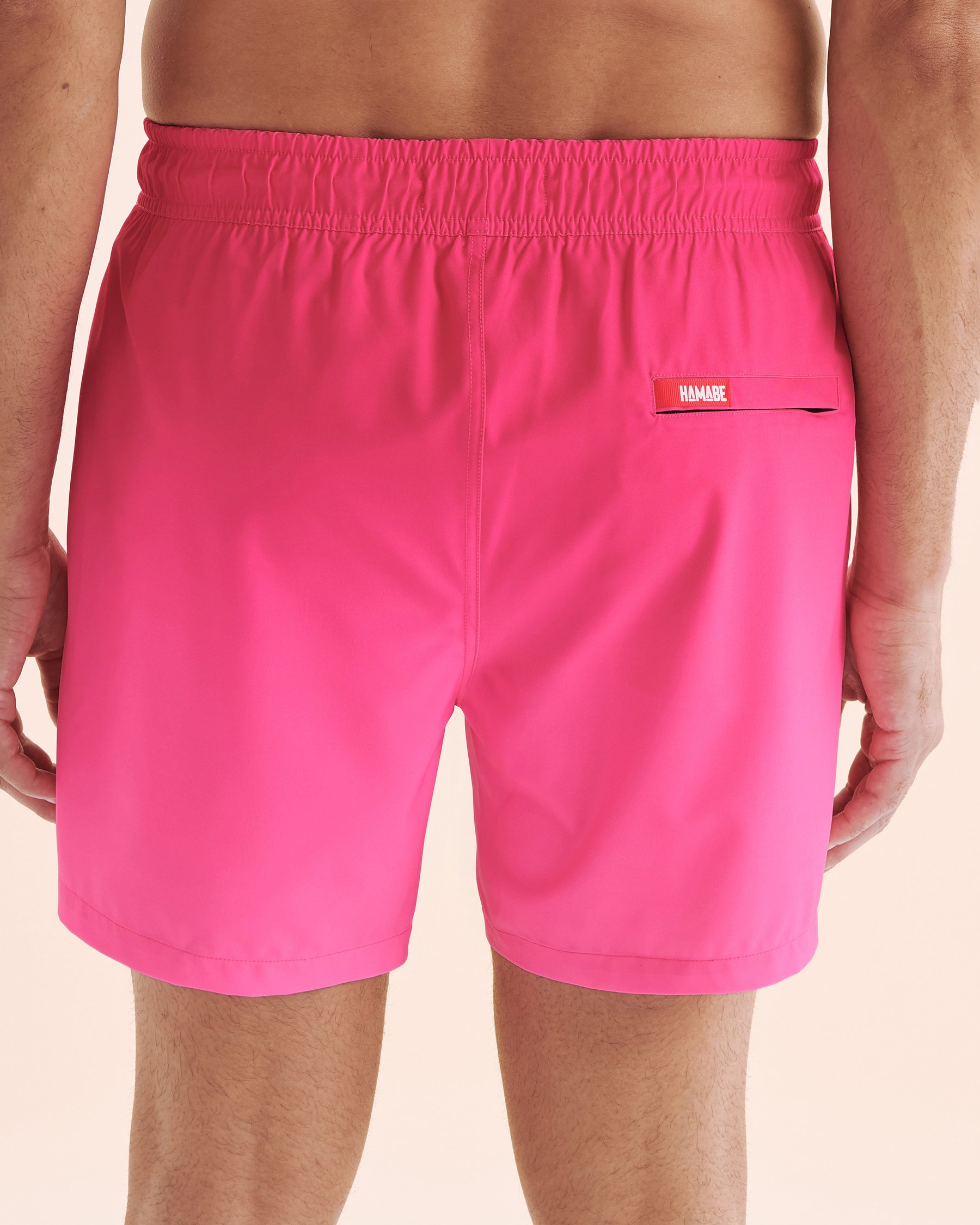 HAMABE Maillot volley avec doublure compressive Rose dégradé 03100054 - Voir2