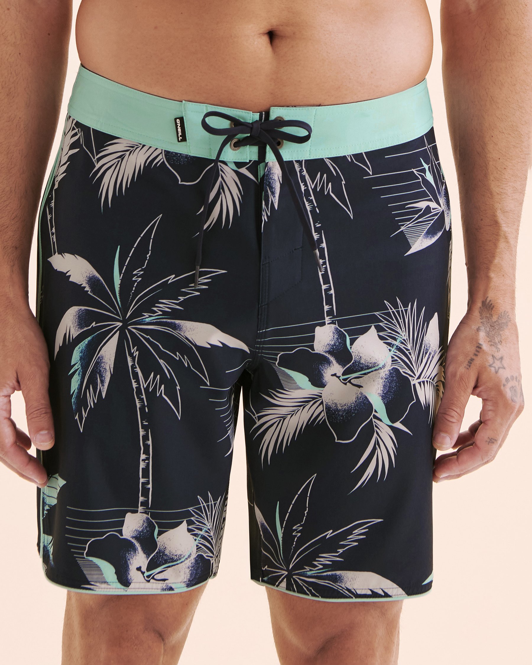 O'NEILL Hyperfreak Mysto Scallop 19'' Boardshort Swimsuit Navy Blue SP5106004 - View1