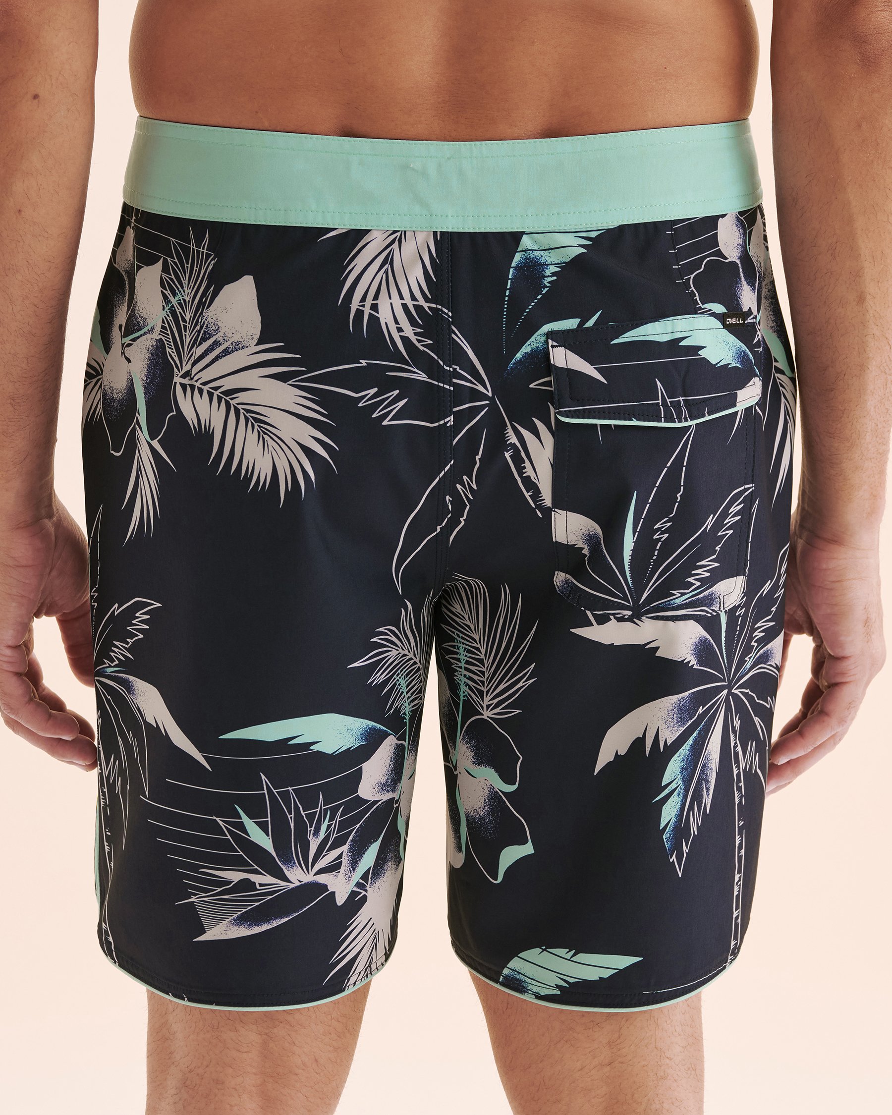 O'NEILL Hyperfreak Mysto Scallop 19'' Boardshort Swimsuit Navy Blue SP5106004 - View2