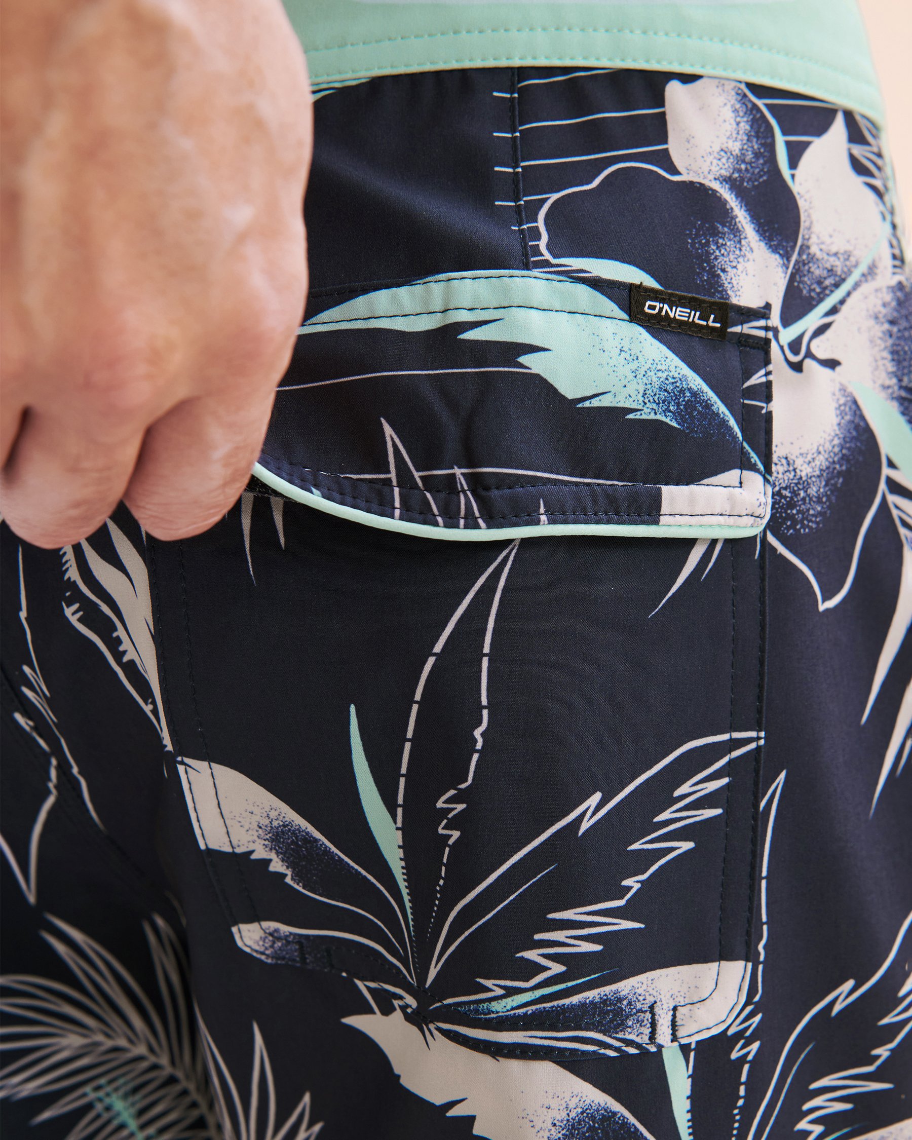 O'NEILL Hyperfreak Mysto Scallop 19'' Boardshort Swimsuit Navy Blue SP5106004 - View3