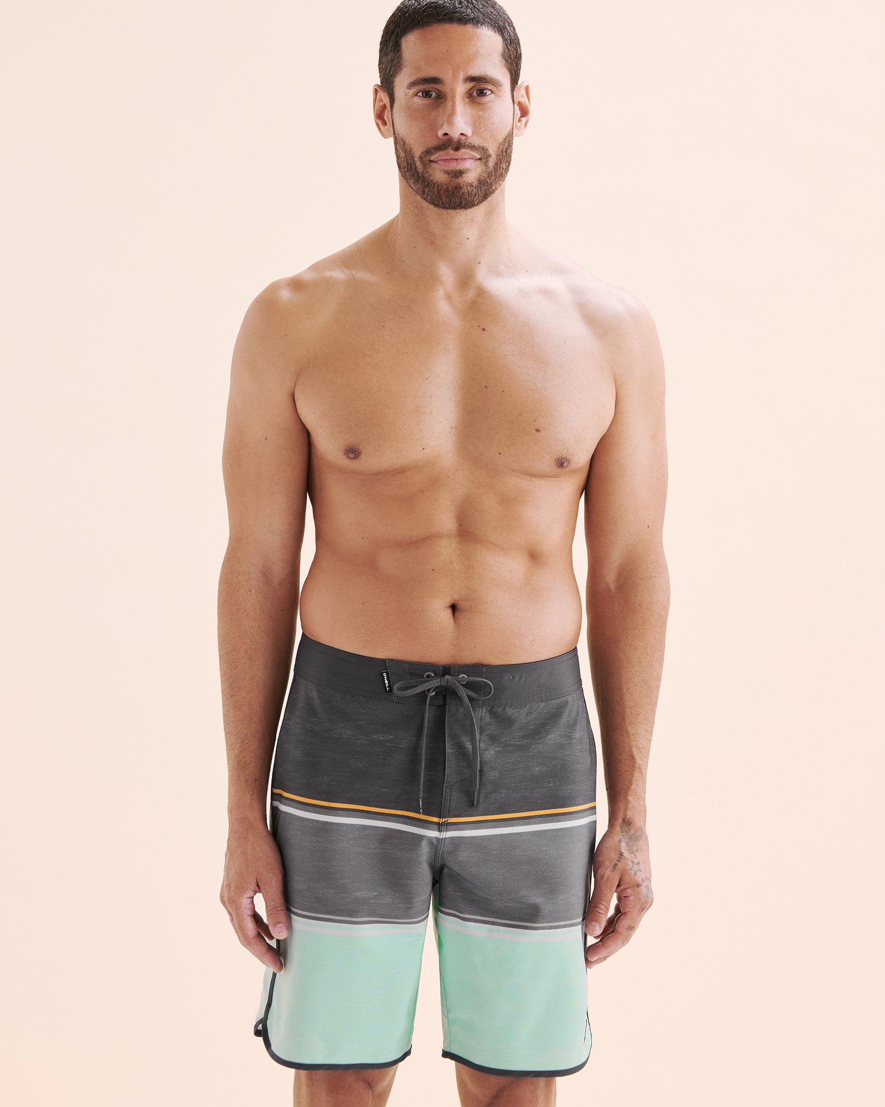 O'NEILL Maillot boardshort Lennox Scallop 19'' Gris Graphite SP5106011 - View9