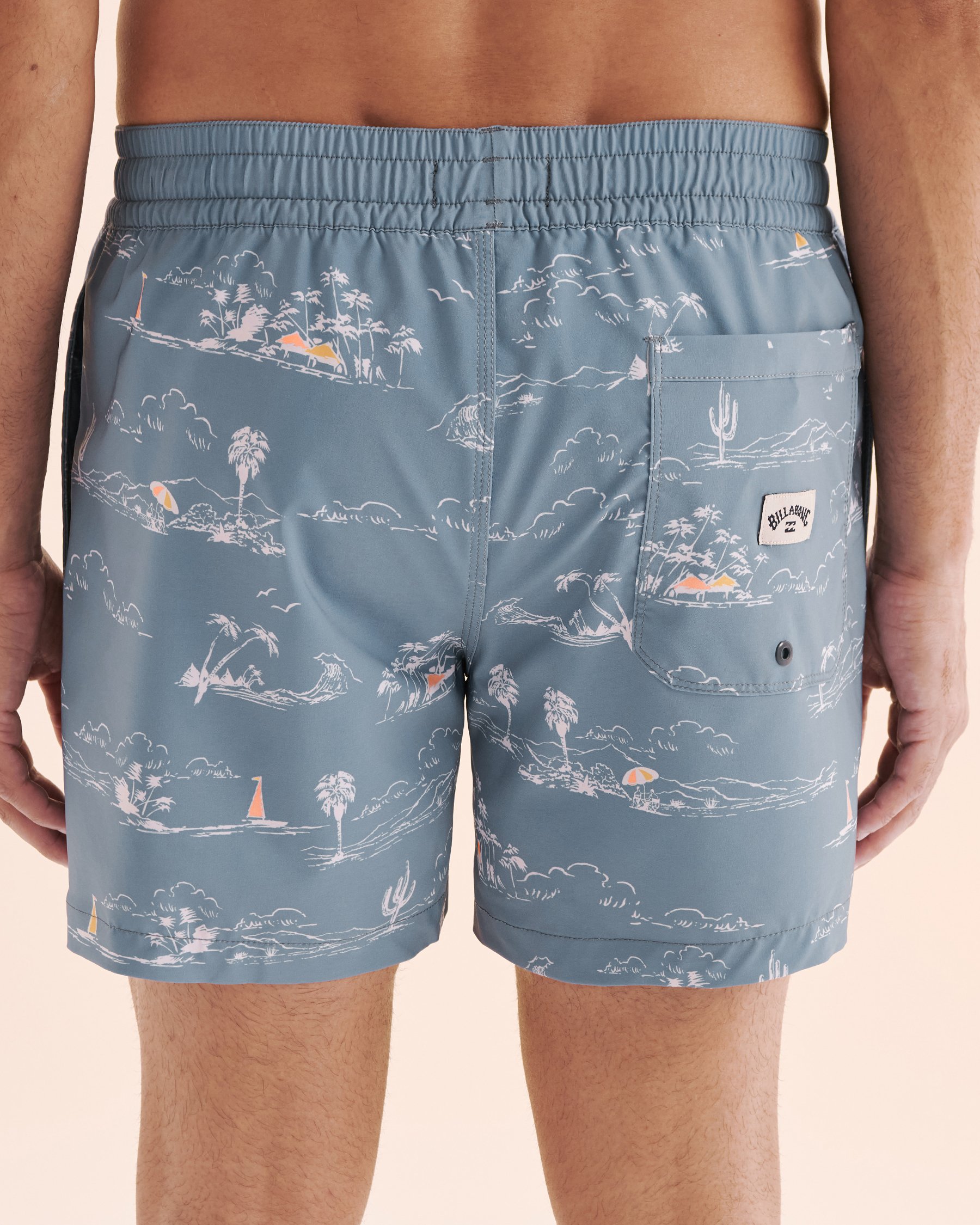 BILLABONG Lineup Volley Swimsuit Steel Blue 24A251510 - View2