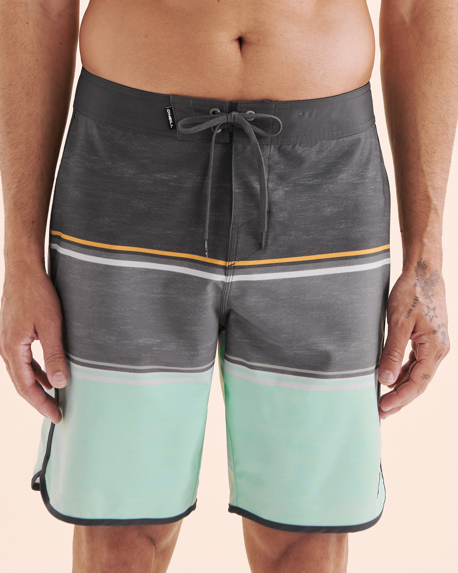 O'NEILL Lennox Scallop 19'' Boardshort Swimsuit Graphite Grey SP5106011 - View1