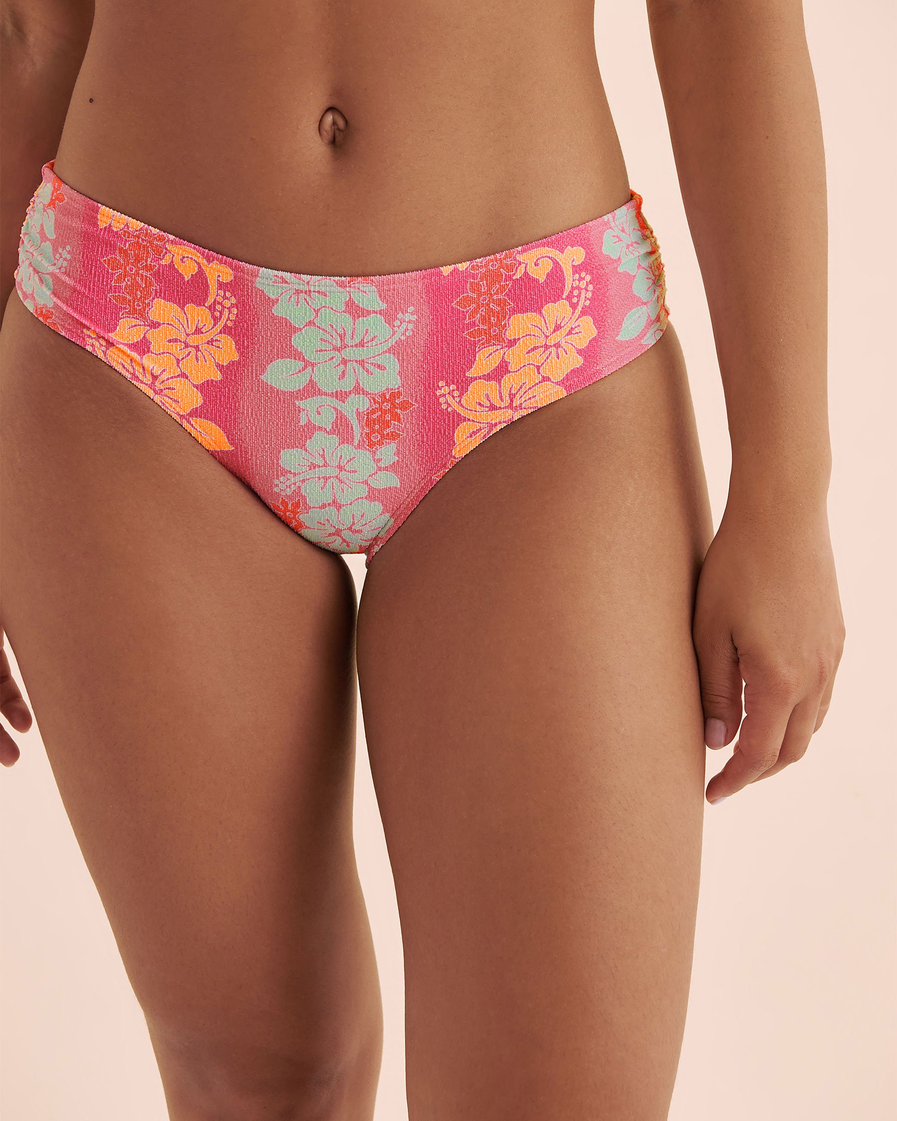 RIP CURL Wakiki Keepsakes Full Coverage Bikini Bottom Pink 0QYWSW - View1