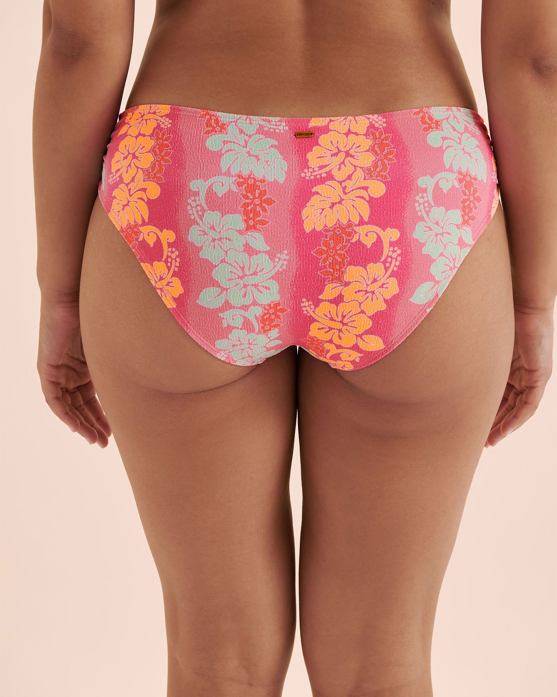 RIP CURL Wakiki Keepsakes Full Coverage Bikini Bottom Pink 0QYWSW - View2