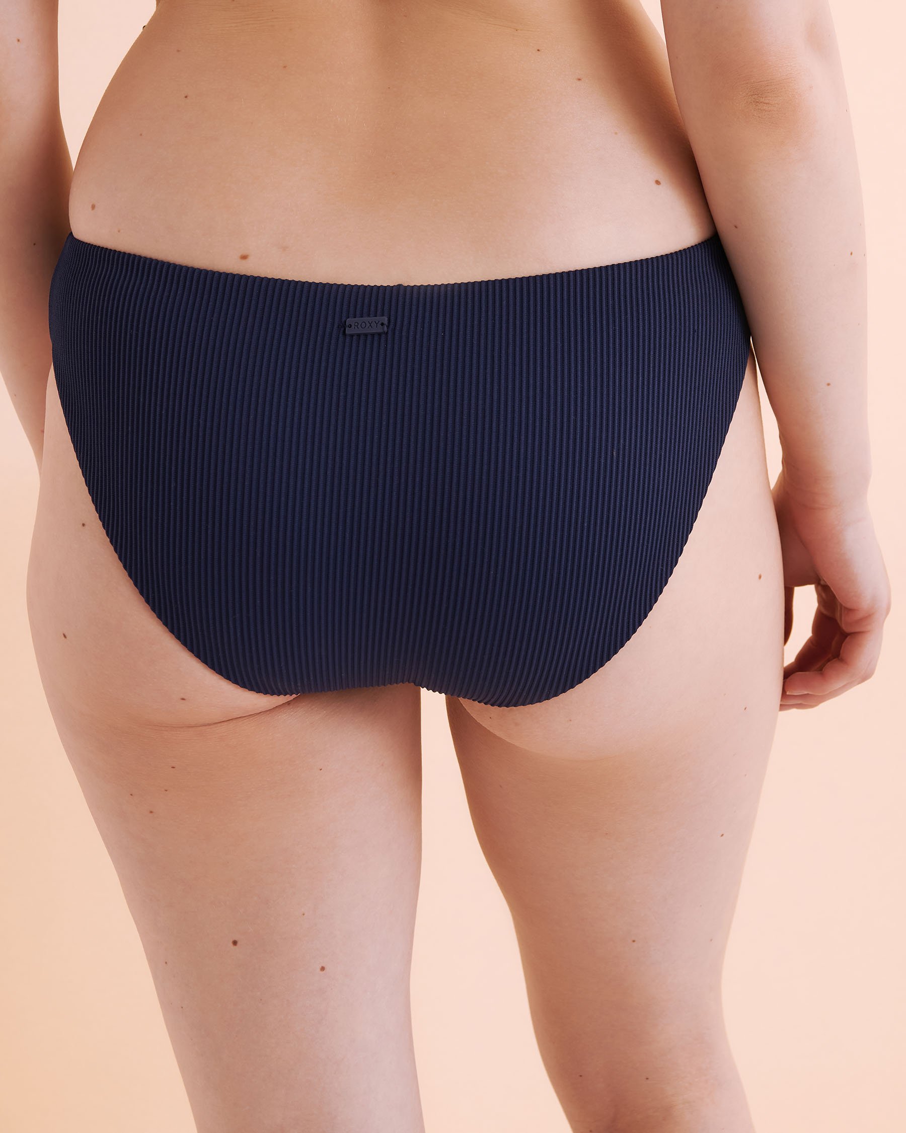 ROXY Roxy Love Ribbed Hipster Bikini Bottom Indigo Blue 434002010 - View2