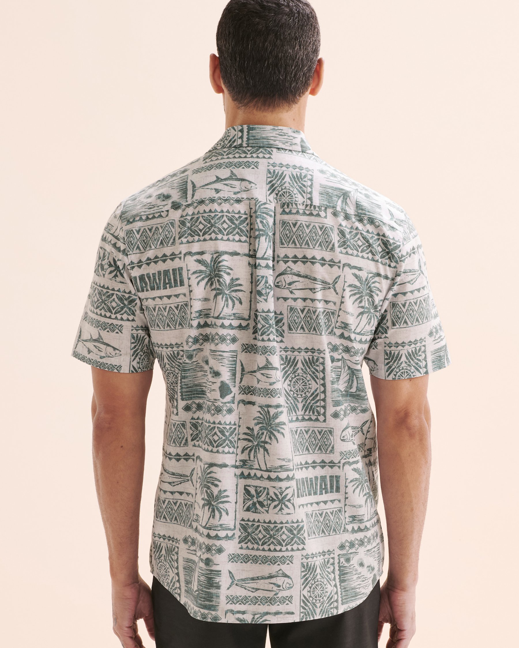 O'NEILL Chemise hawaïenne à manches courtes Trvlr Upf Traverse Blanc SP5104104 - View2