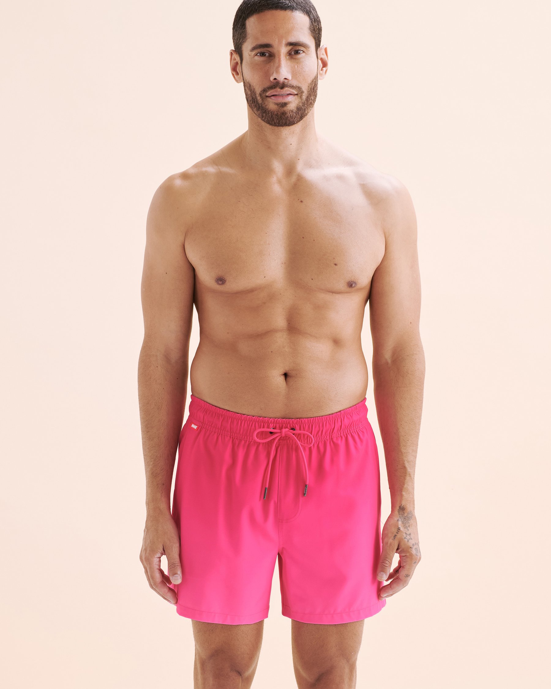 HAMABE Maillot volley avec doublure compressive Rose dégradé 03100054 - Voir7